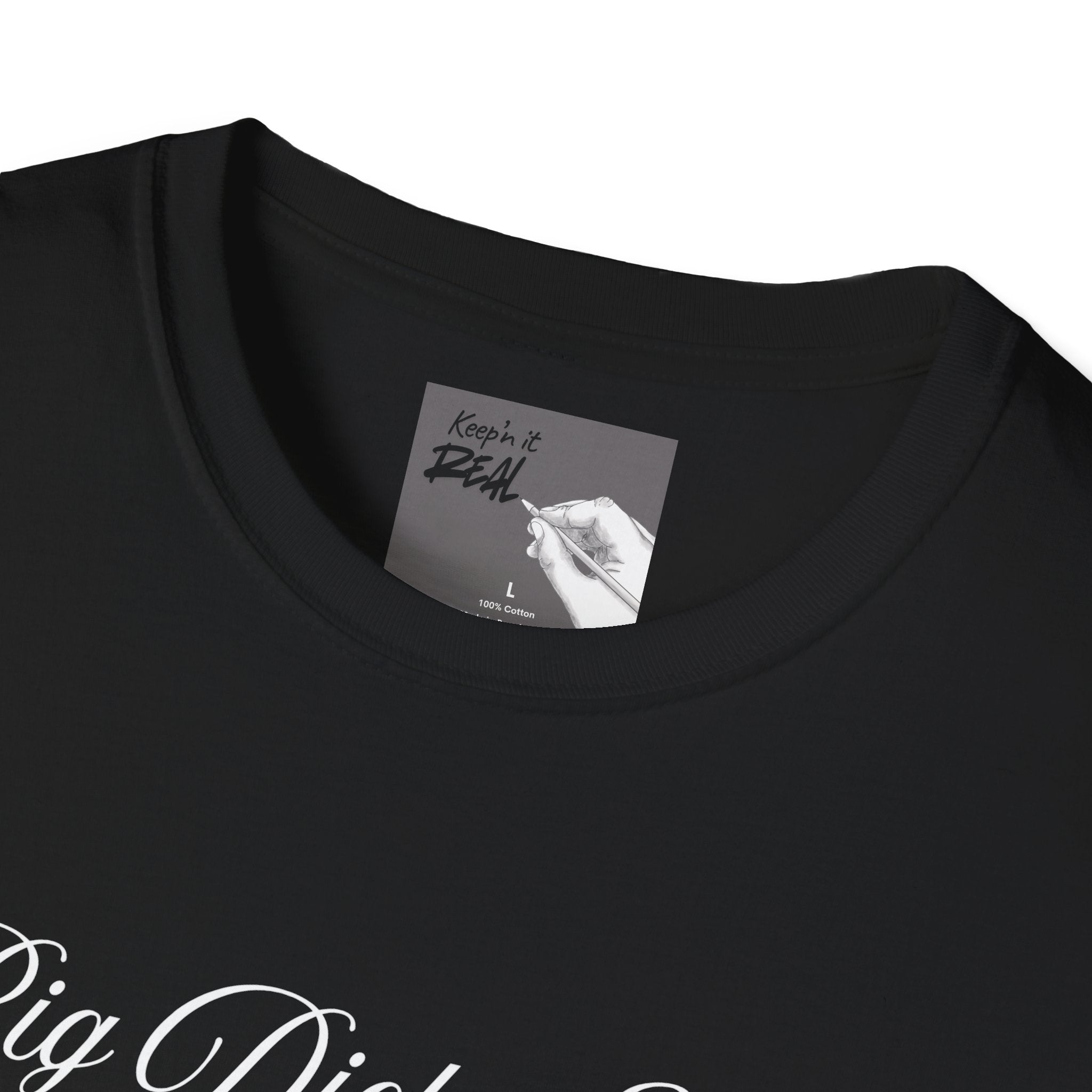 "Big Dick Energy" Script Graphic Tee
