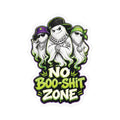 No Boo-Shit Zone Ghost Homiez Halloween Decal Sticker- Keep'n It Real