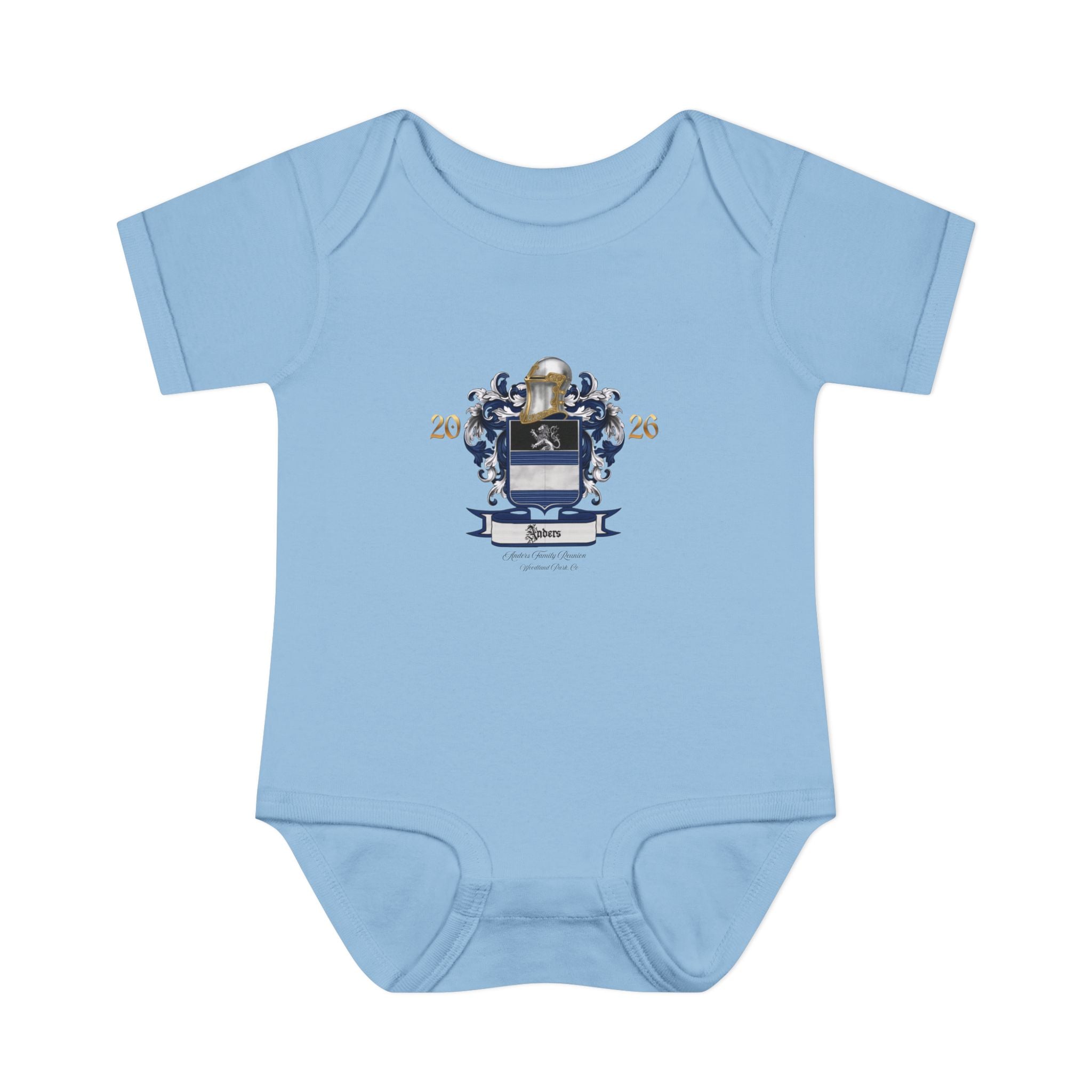 Infant Bodysuit Anders Family Crest - Baby Onesie (2026)