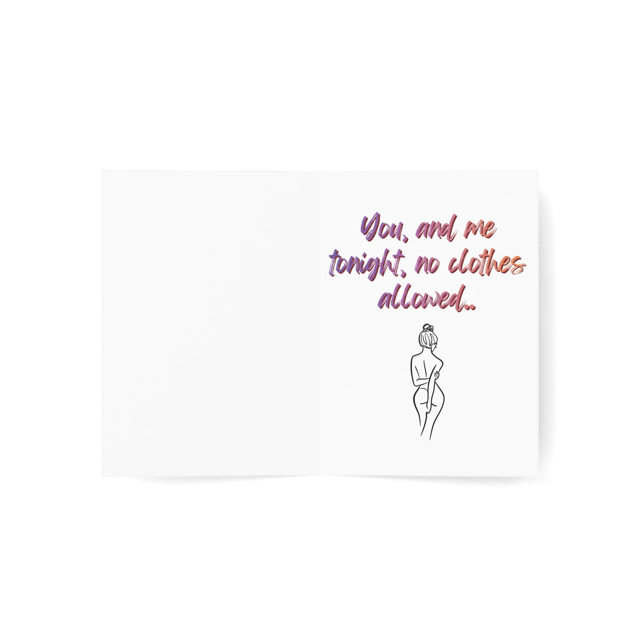 Psst... Greeting Card — Playful for Secrets, Love Notes & Everyday Messages (1/10/30/50 pack)