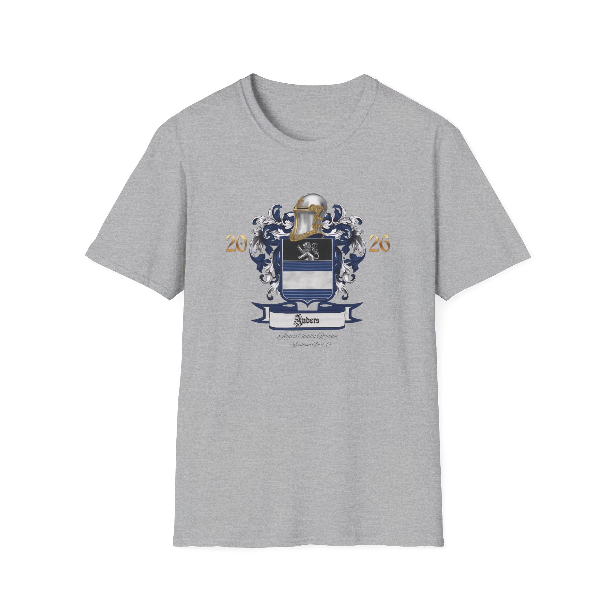 Anders Family Crest T-Shirt Soft Cotton (simple)