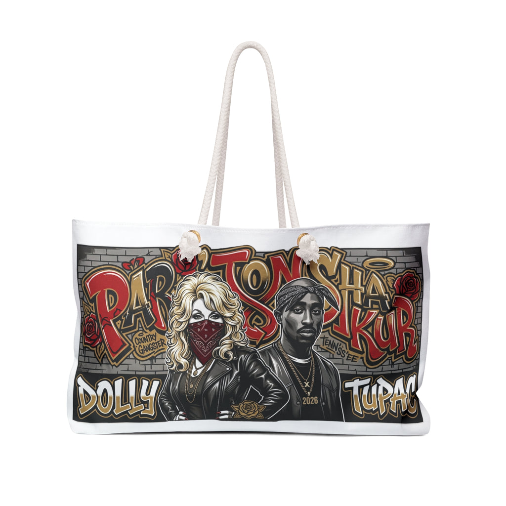 D.P. & T.S. Collection Weekender Bag — Graffiti Travel Tote