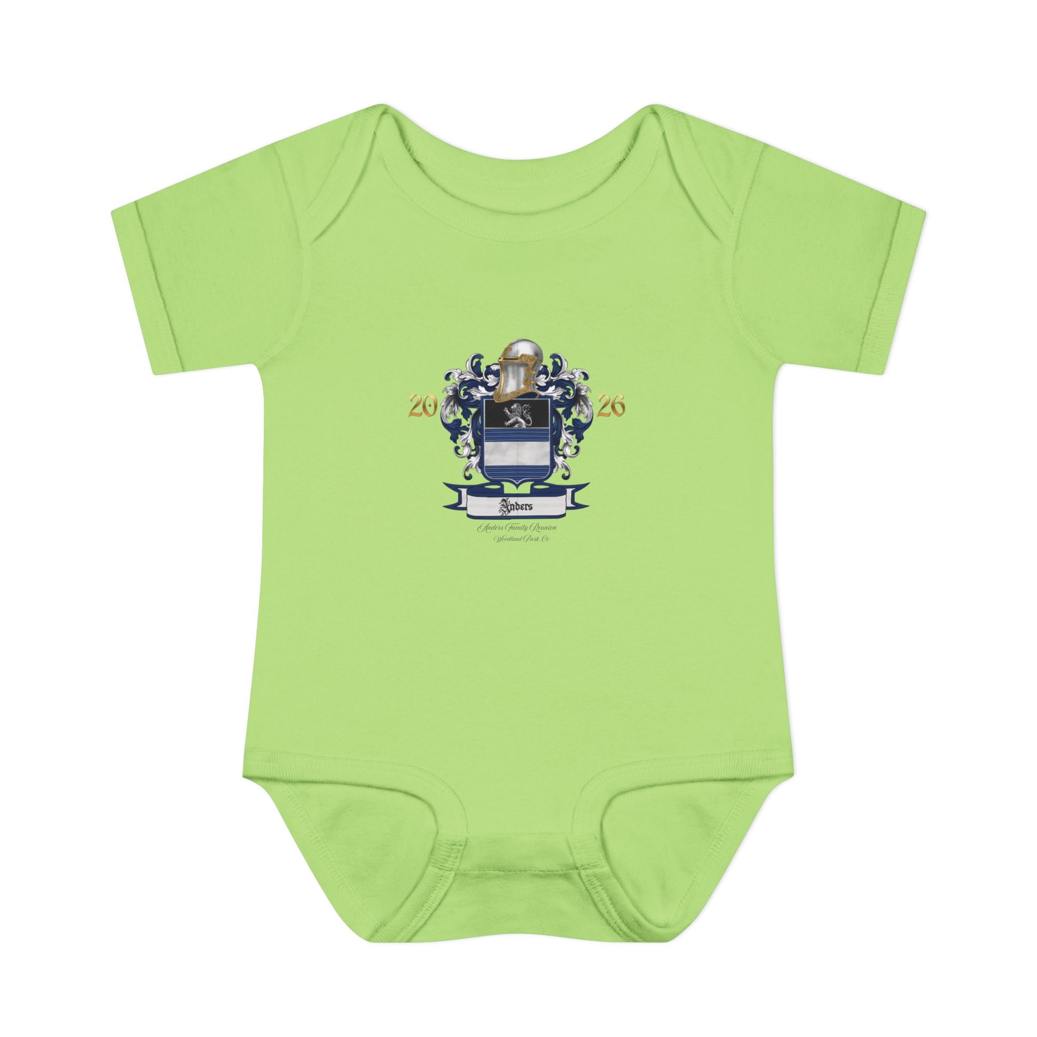 Infant Bodysuit Anders Family Crest - Baby Onesie (2026)