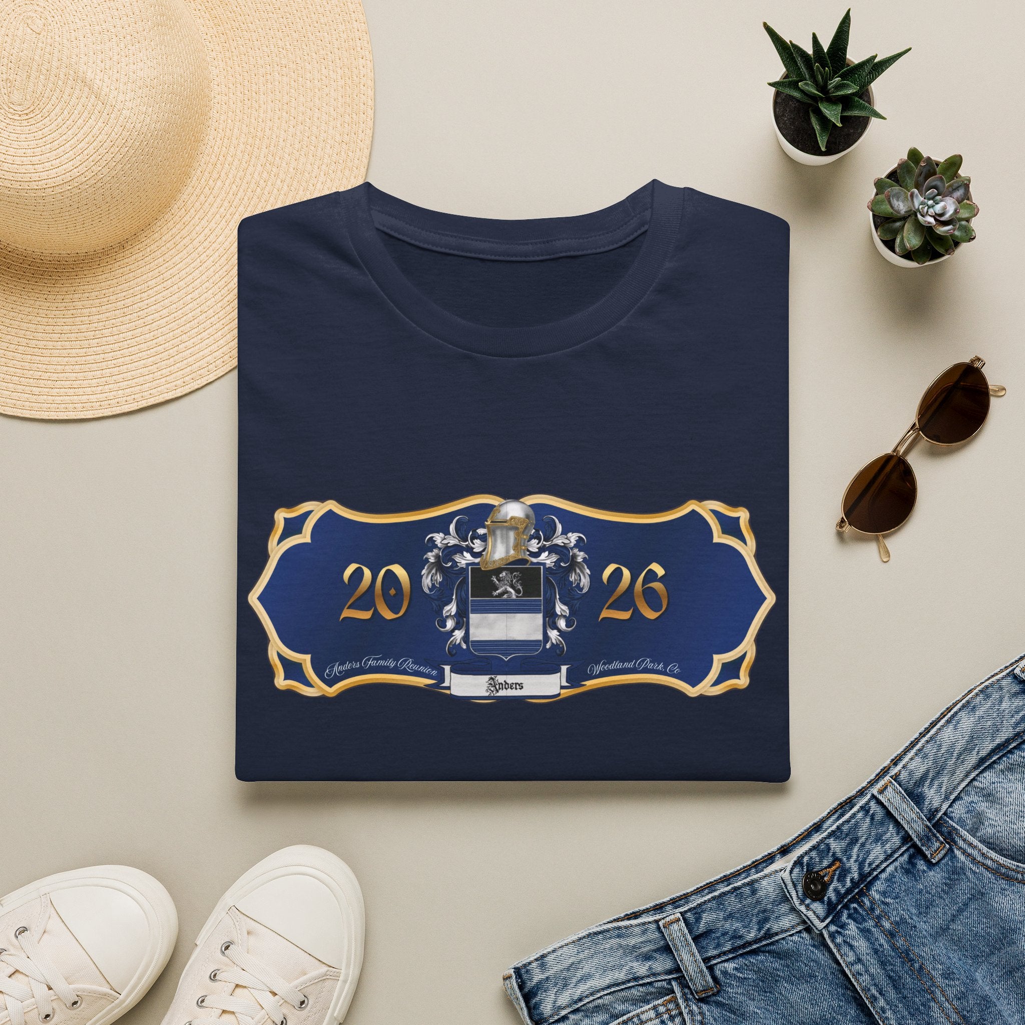 Anders Family Crest T-Shirt Soft Cotton (original)