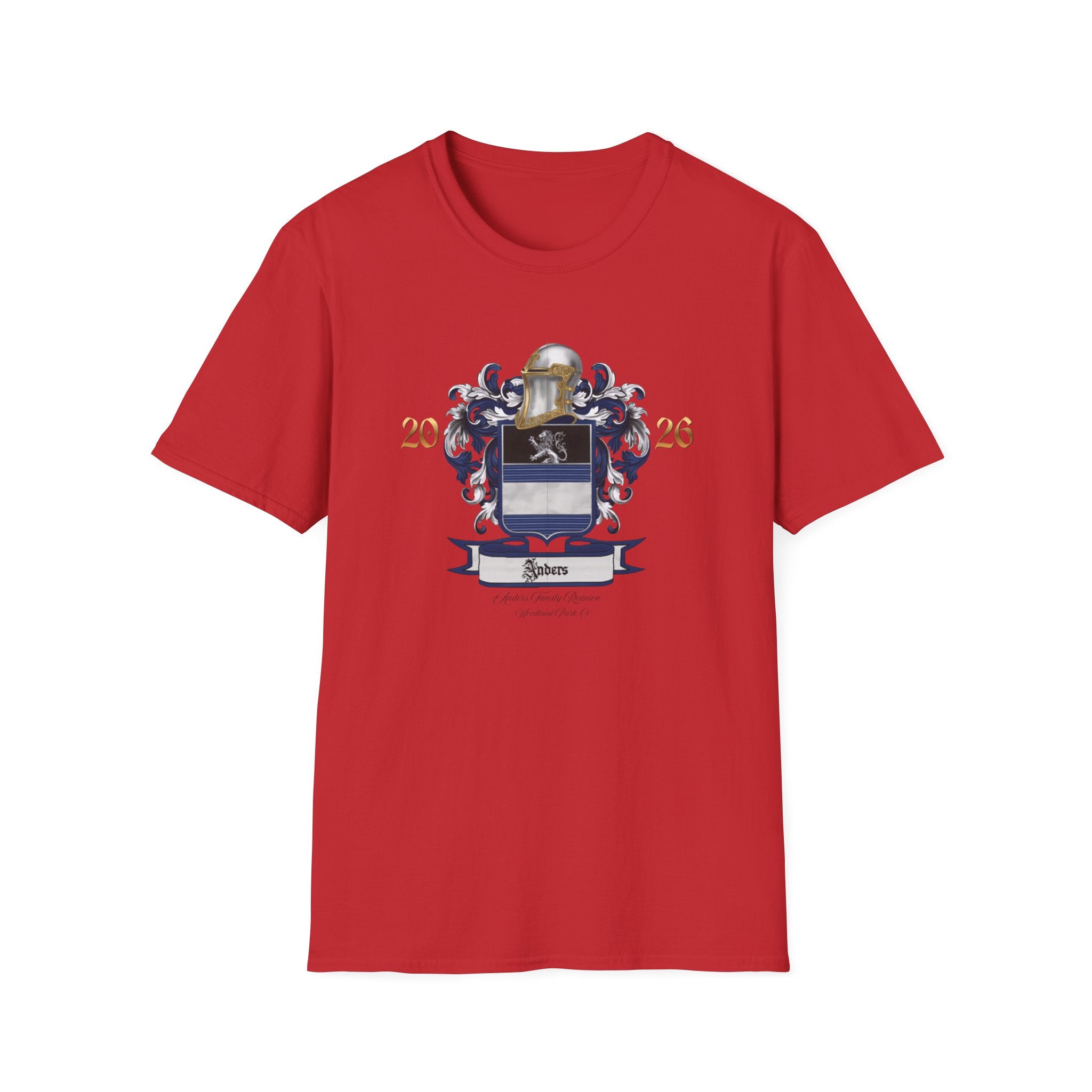 Anders Family Crest T-Shirt Soft Cotton (simple)