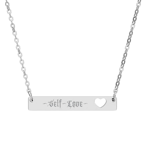 "Self-Love" Minimal Pendant