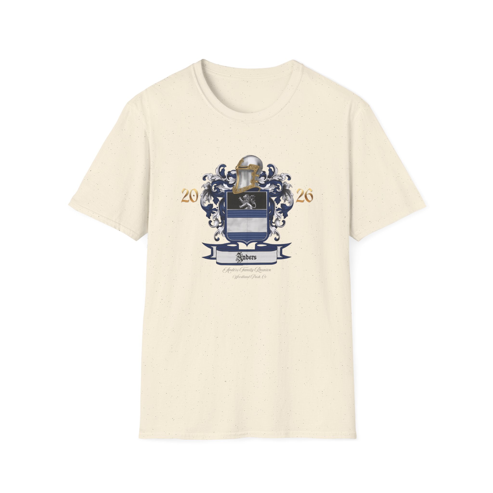 Anders Family Crest T-Shirt Soft Cotton (simple)