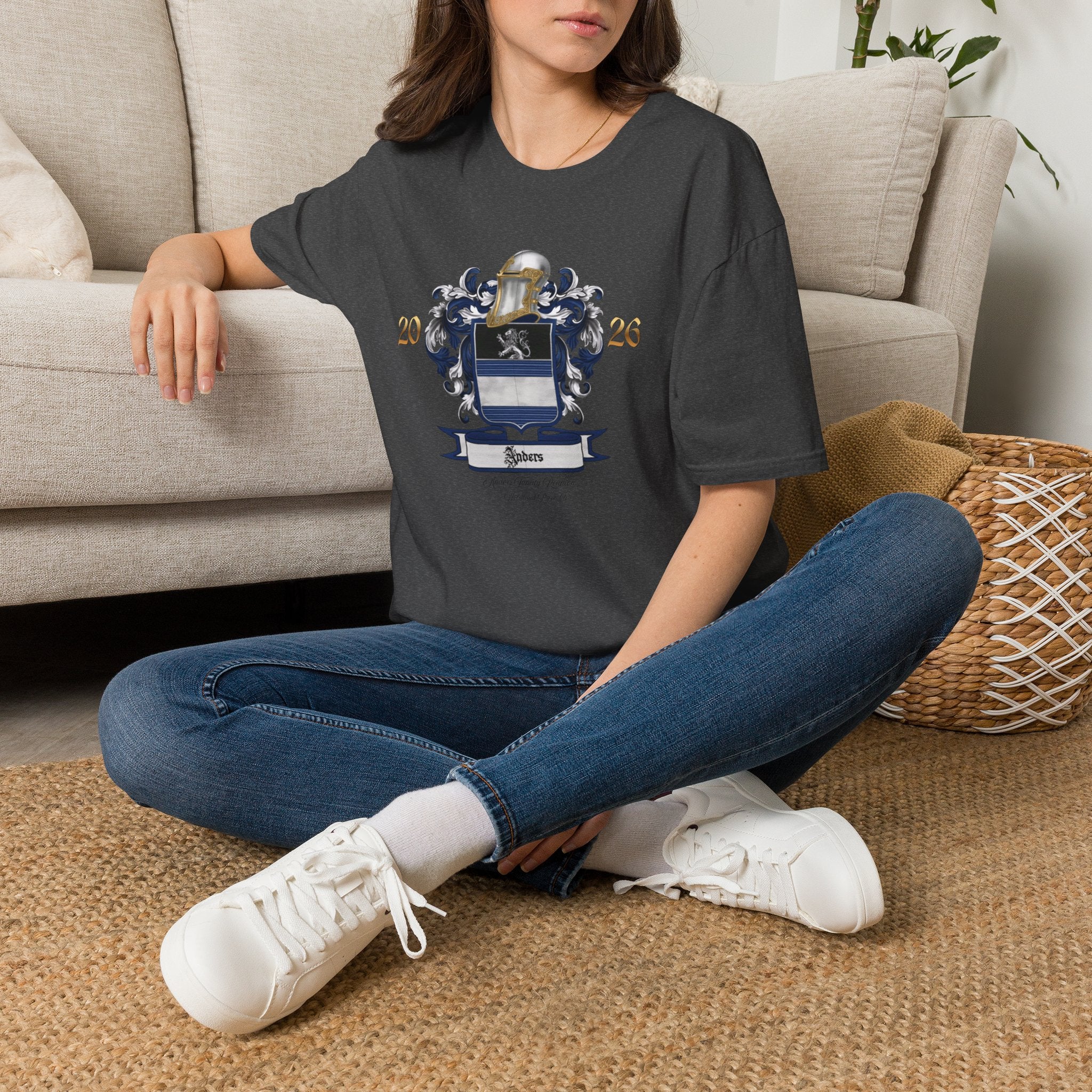 Anders Family Crest T-Shirt Soft Cotton (simple)