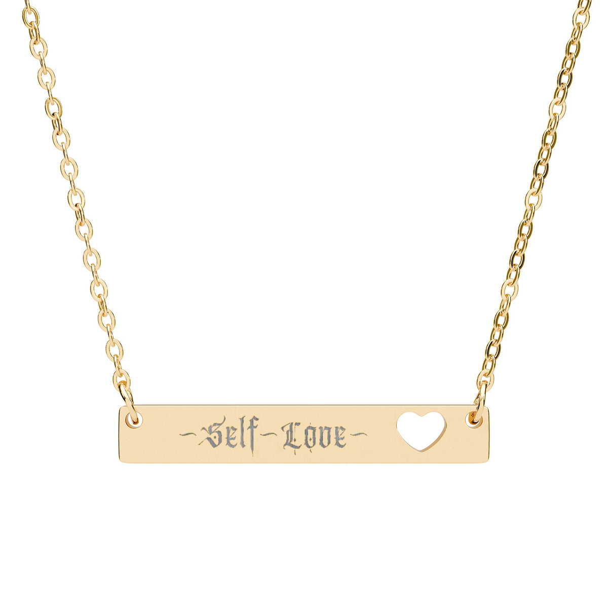 "Self-Love" Minimal Pendant