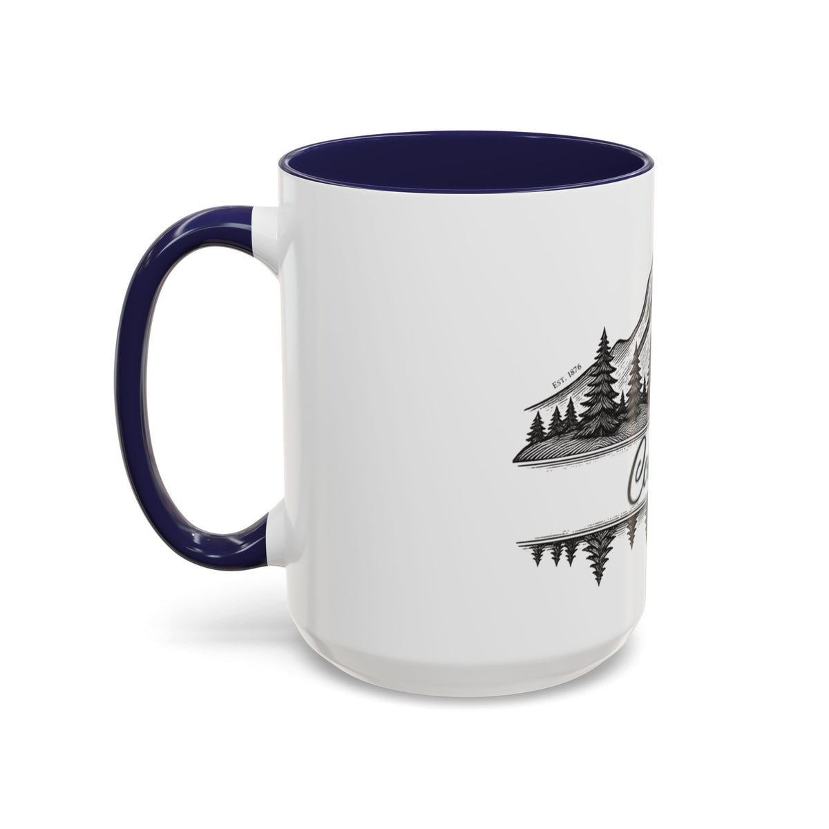 Colorado Mountain Coffee Mug — Scenic Woodland Travel Souvenir (11/15oz)