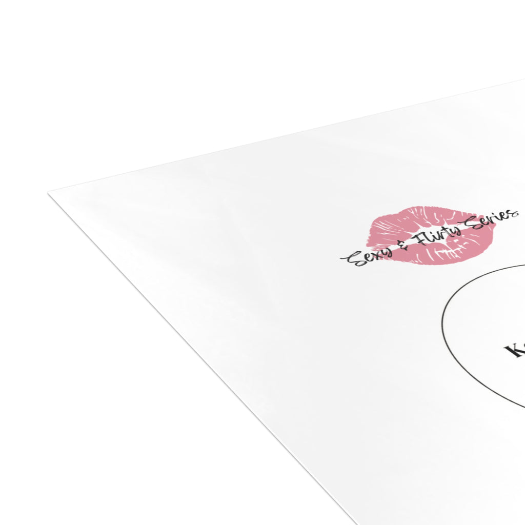 Greeting Card — 'HEY BABE' Pink Neon Love Note (Single or Bulk Packs)