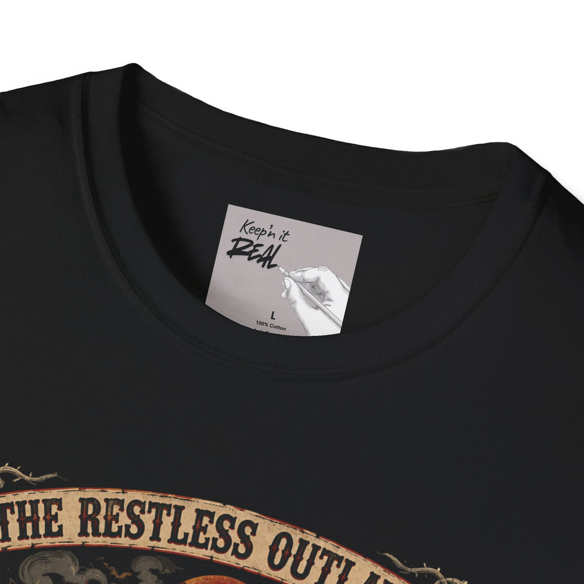The Restless Outlaws Skeleton Band Halloween Tee | Keep’n It Real