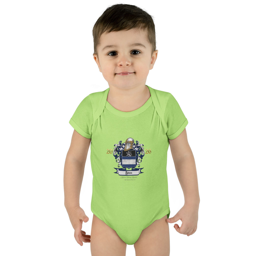 Infant Bodysuit Anders Family Crest - Baby Onesie (2026)