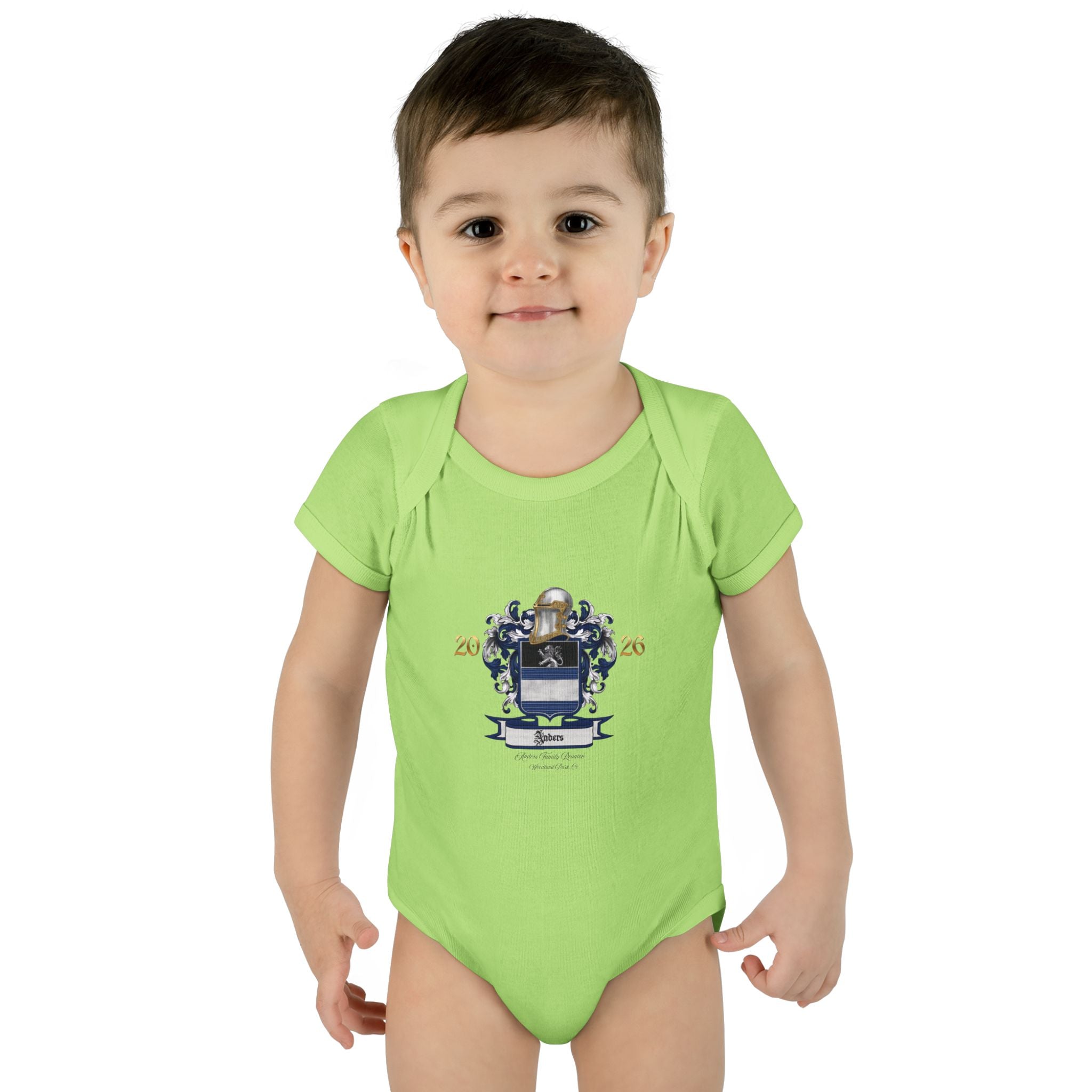 Infant Bodysuit Anders Family Crest - Baby Onesie (2026)