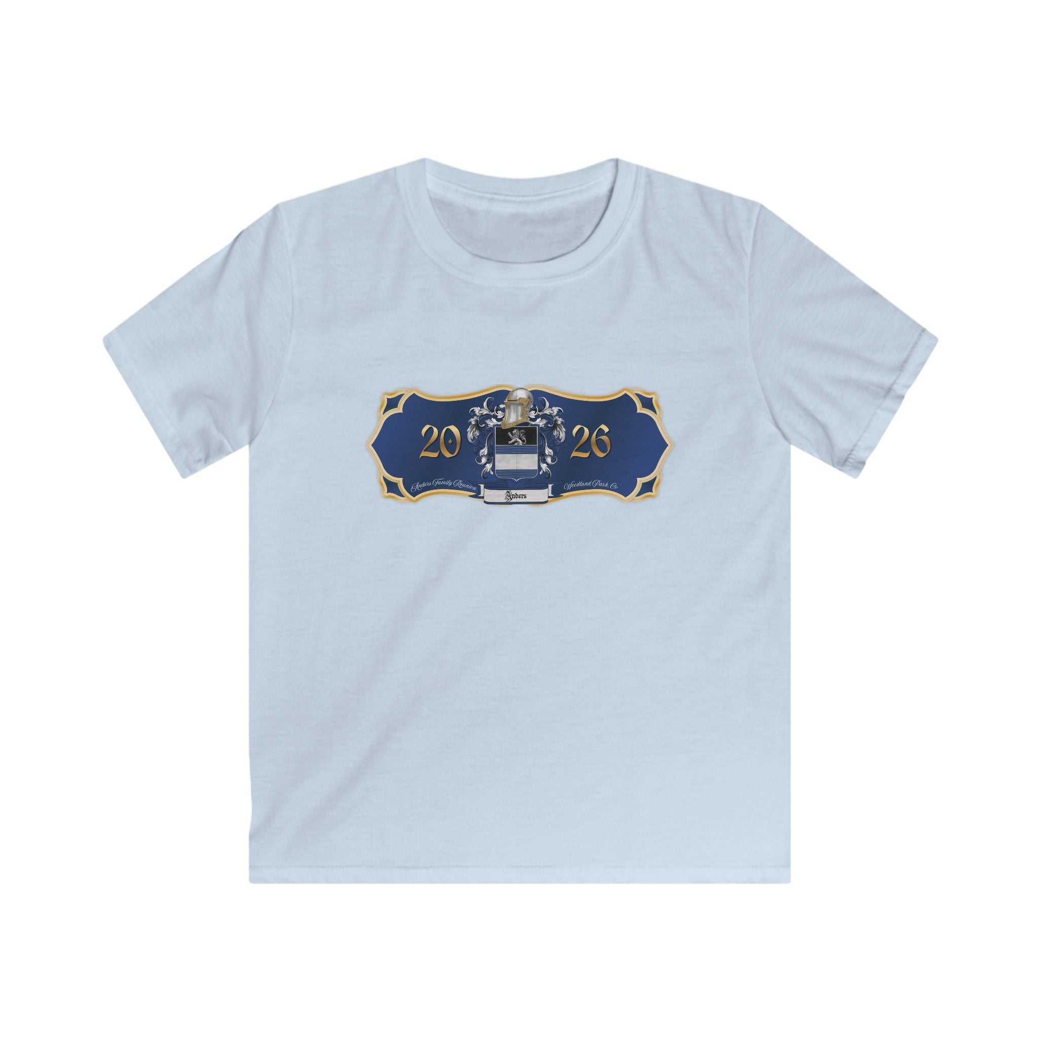 Anders Family Crest Kids Tee (original)