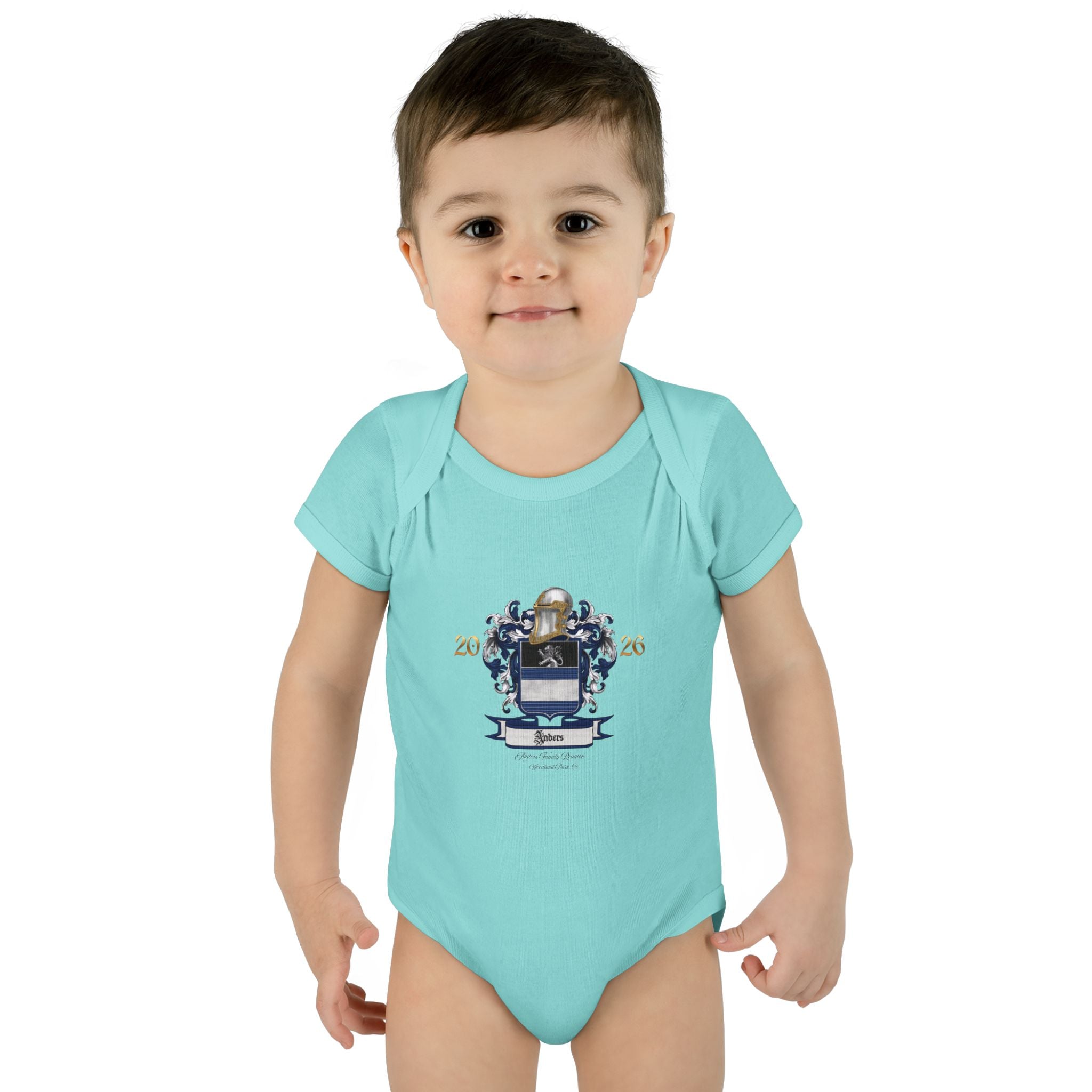 Infant Bodysuit Anders Family Crest - Baby Onesie (2026)