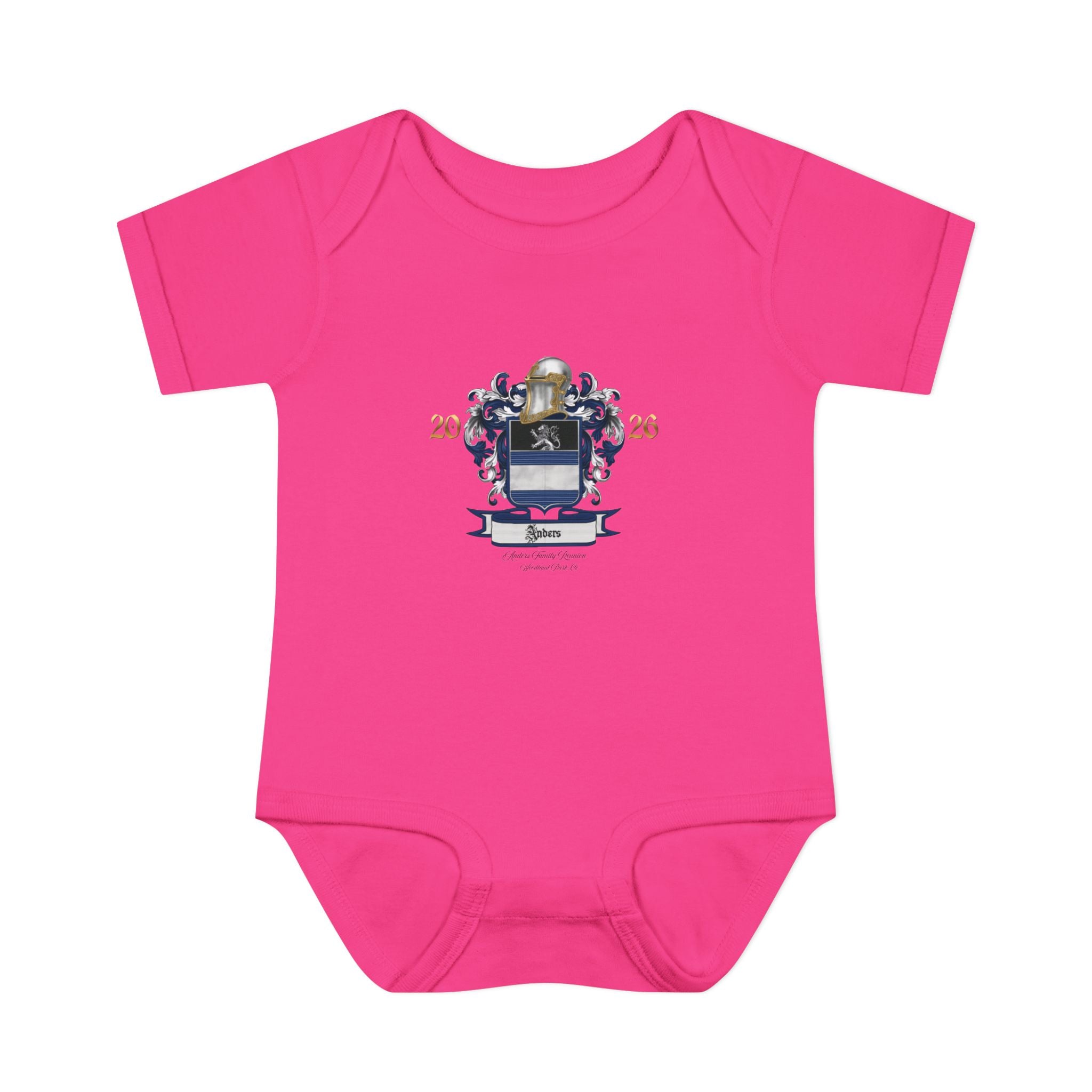 Infant Bodysuit Anders Family Crest - Baby Onesie (2026)