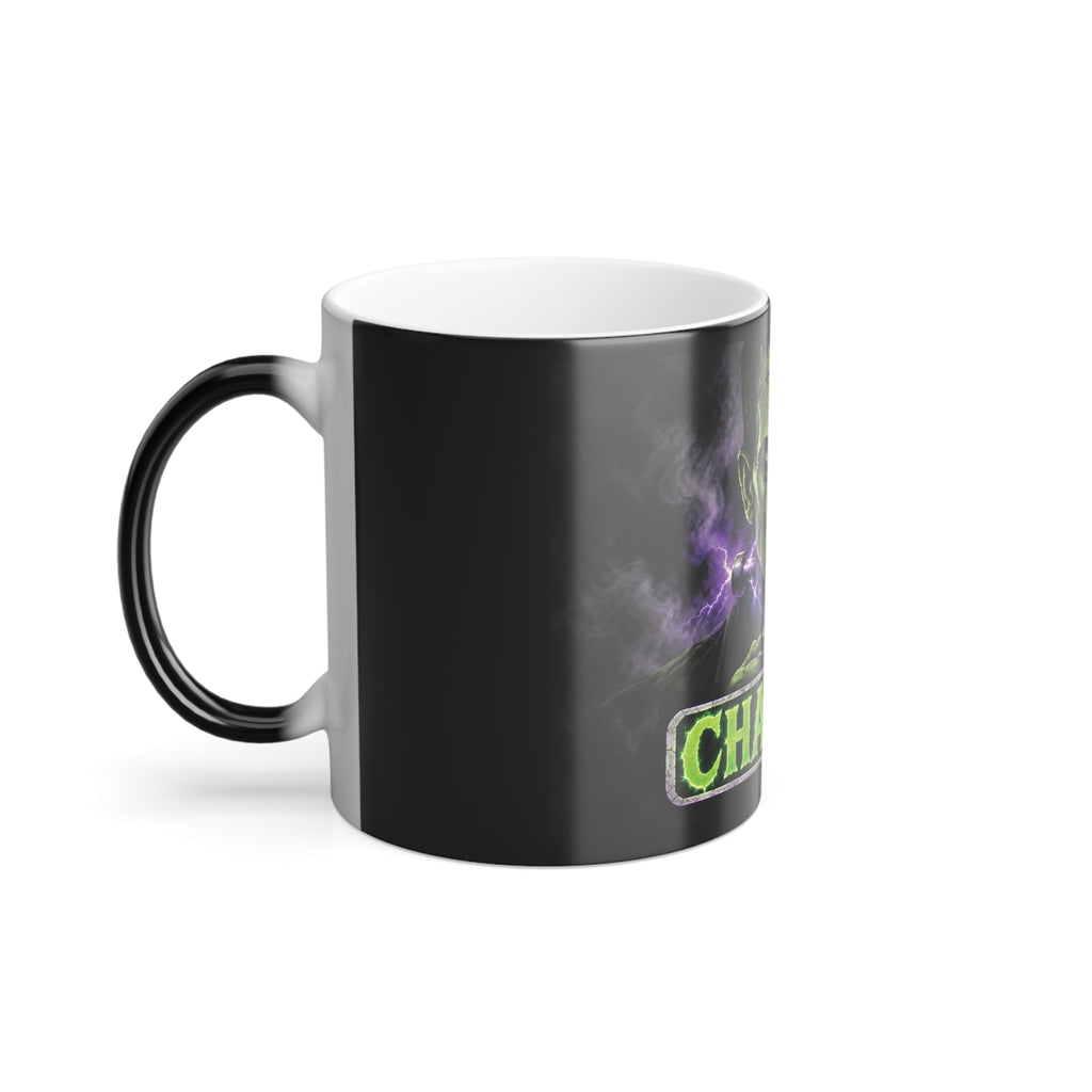 Frankenstein 'Charging' Color-Changing Mug — 11oz Halloween Coffee Cup