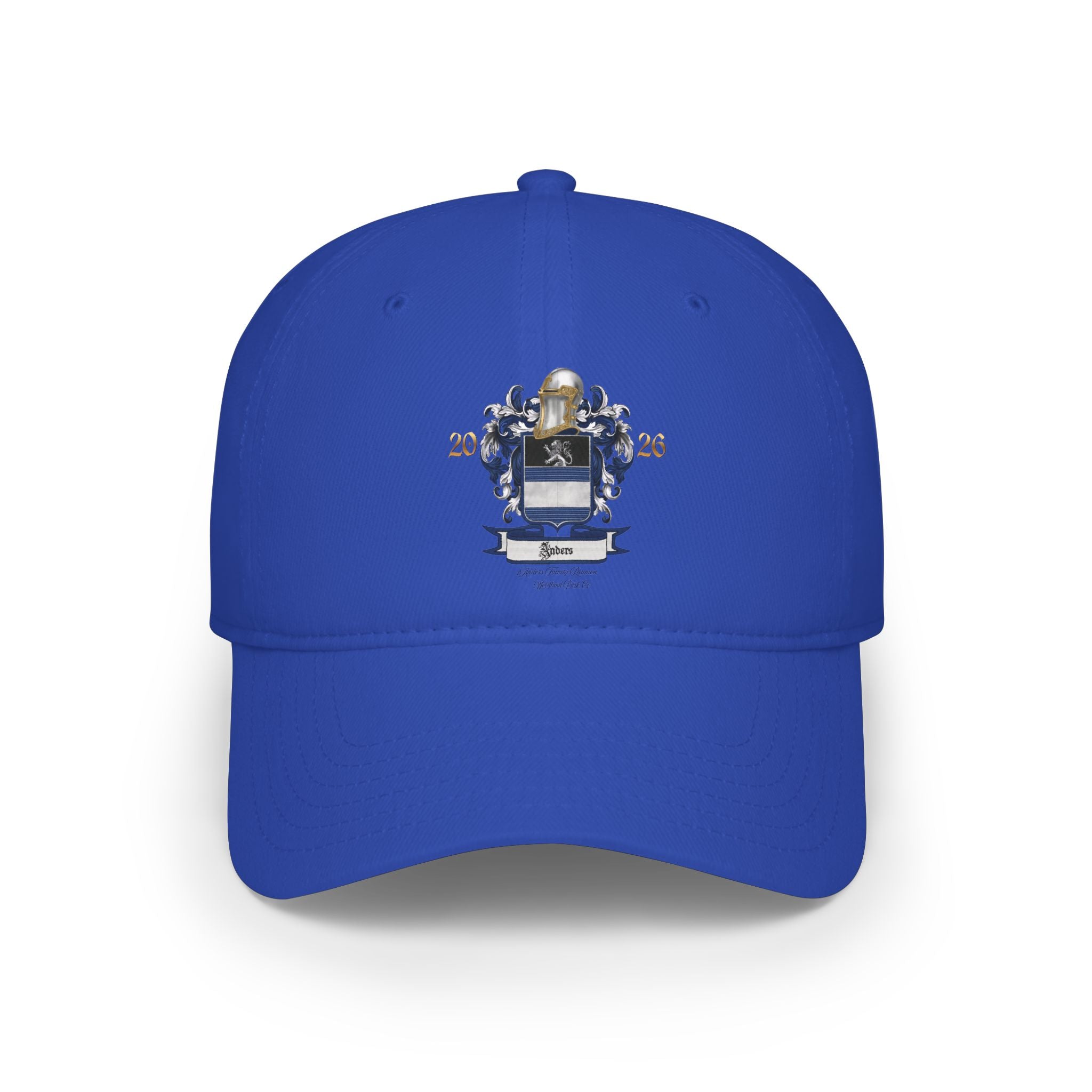 Anders Family Crest Baseball Cap - Personalized Heritage Low Profile Hat