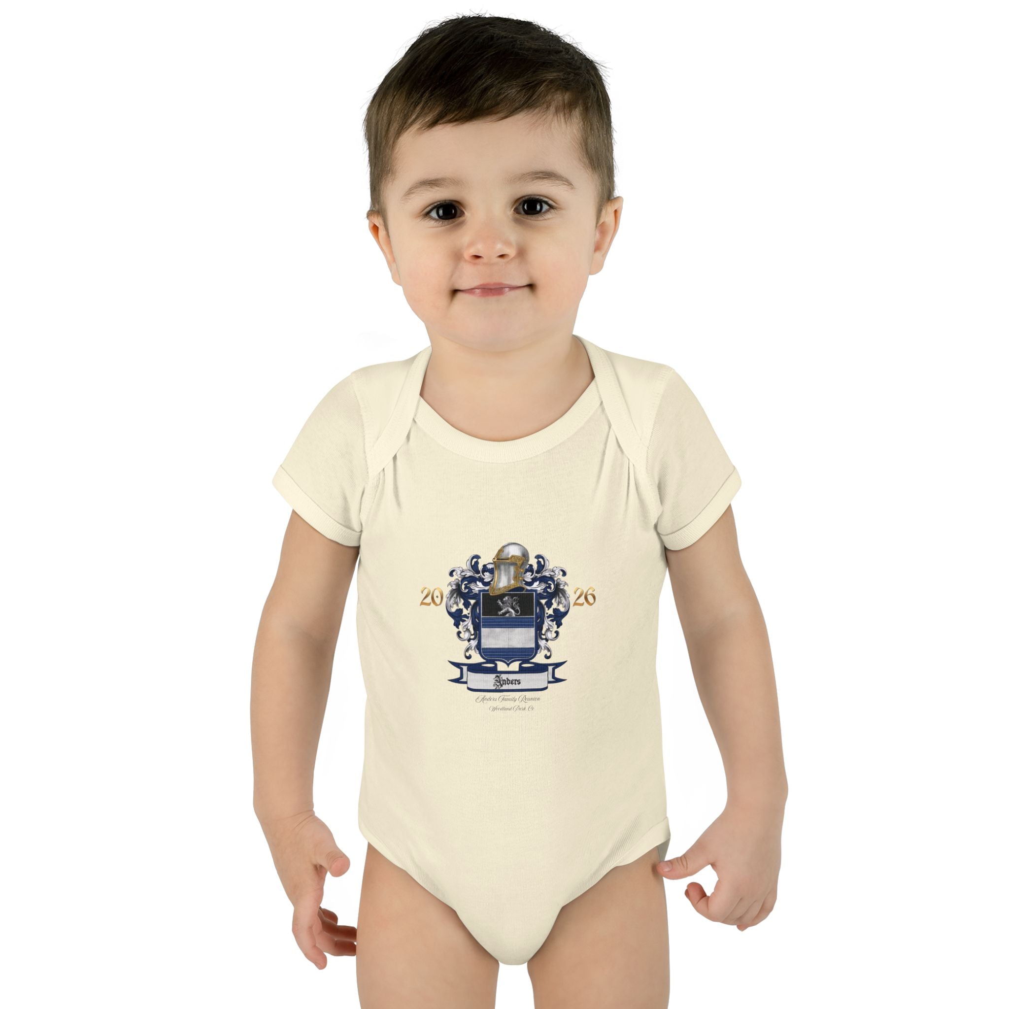 Infant Bodysuit Anders Family Crest - Baby Onesie (2026)