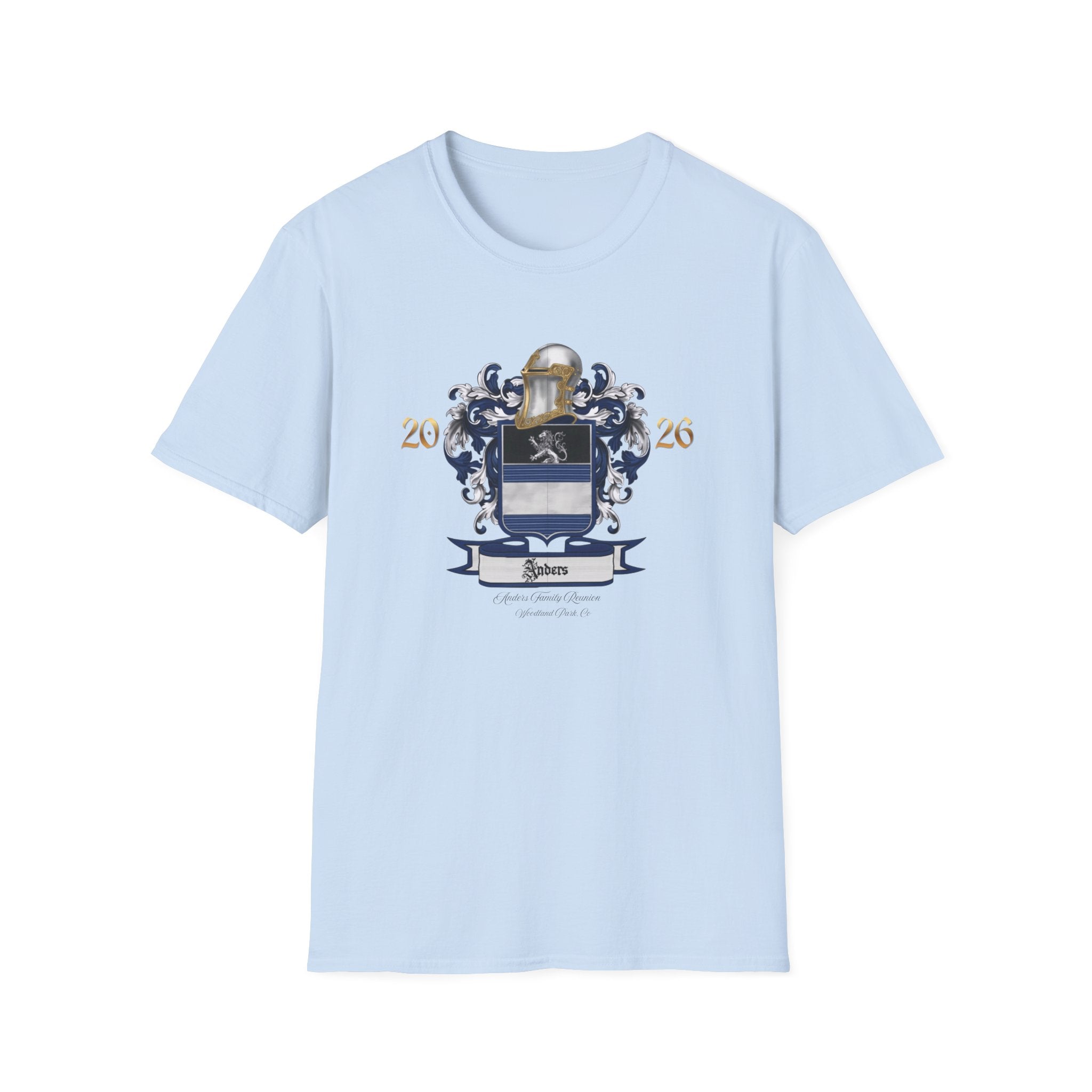 Anders Family Crest T-Shirt Soft Cotton (simple)