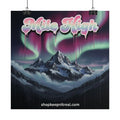 Rolled Poster -"Mile High" Mountain Aurora Poster