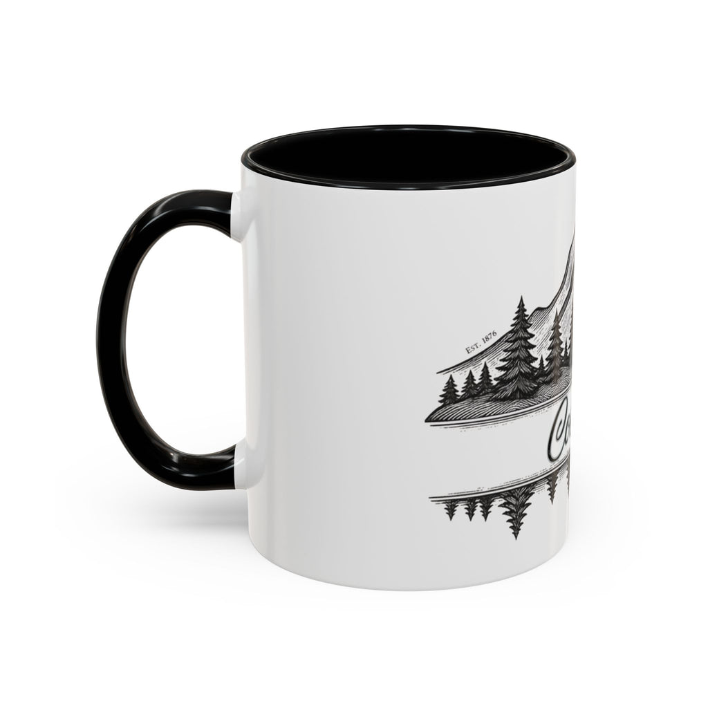 Colorado Mountain Coffee Mug — Scenic Woodland Travel Souvenir (11/15oz)