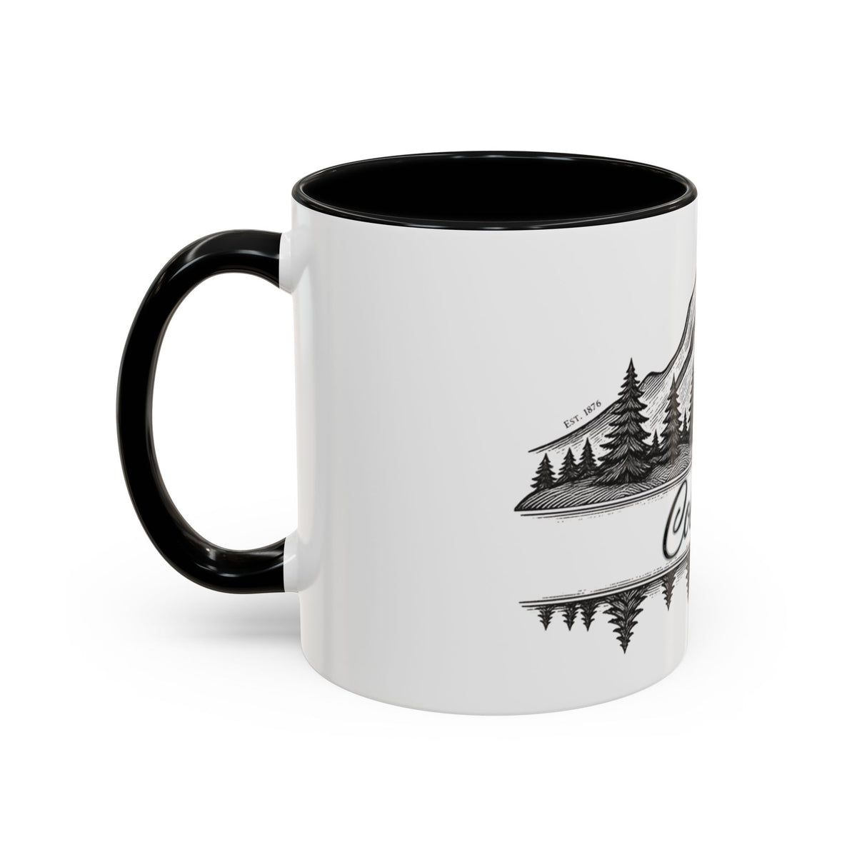 Colorado Mountain Coffee Mug — Scenic Woodland Travel Souvenir (11/15oz)