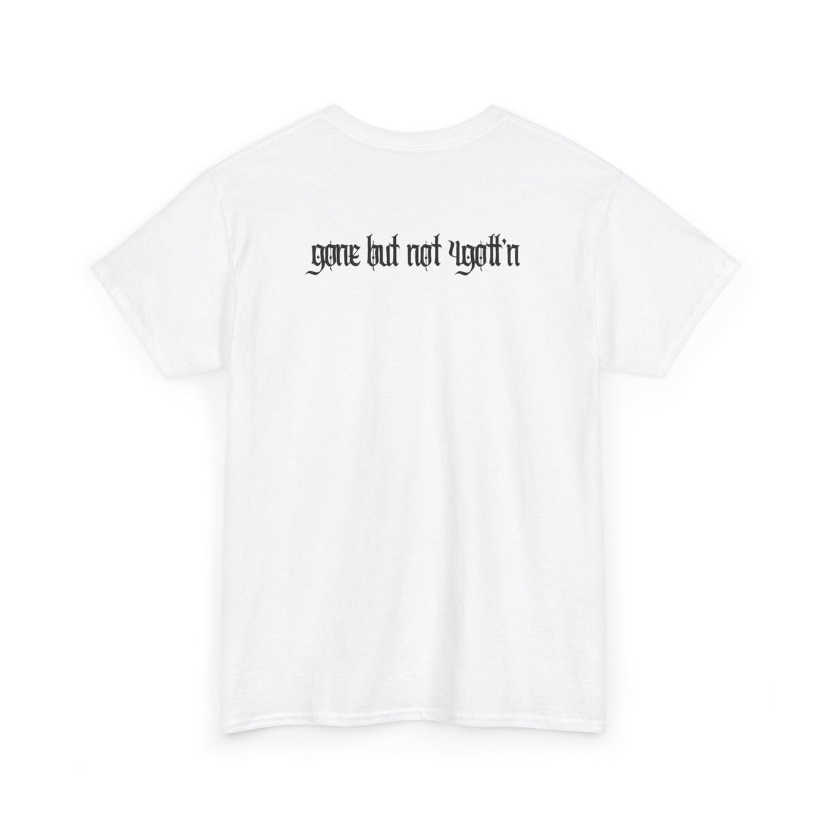 D.P. Collection Country Gangsta Hands Tee — "Nashville Nocturne" Graphic Shirt (Back: Gone But Not Forgotten)