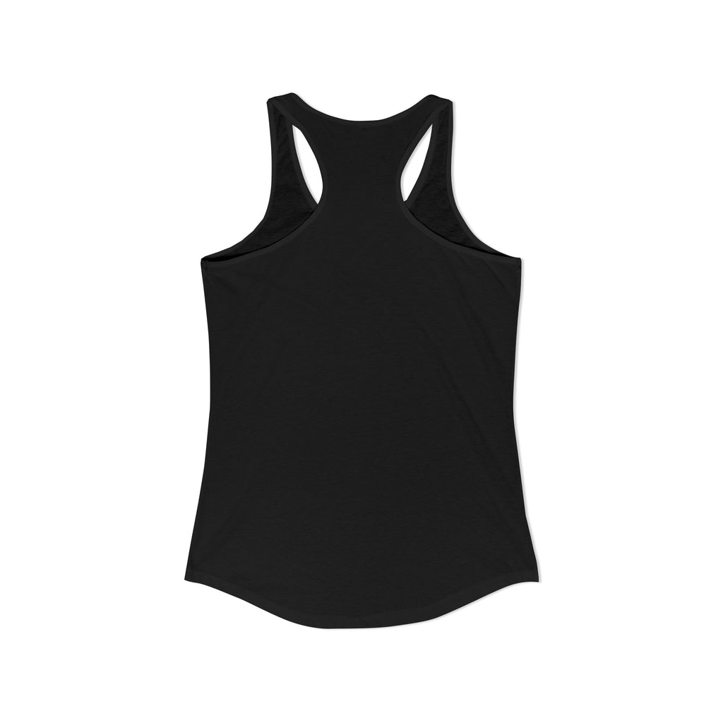 "Gay AF" Paint Splatter Goth Lettering Racerback Tank