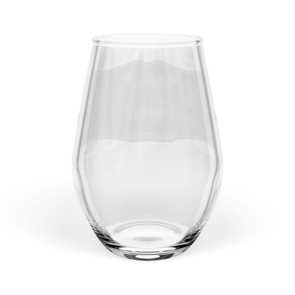 Anders Family Crest Stemless Wine Glass  11.75 oz