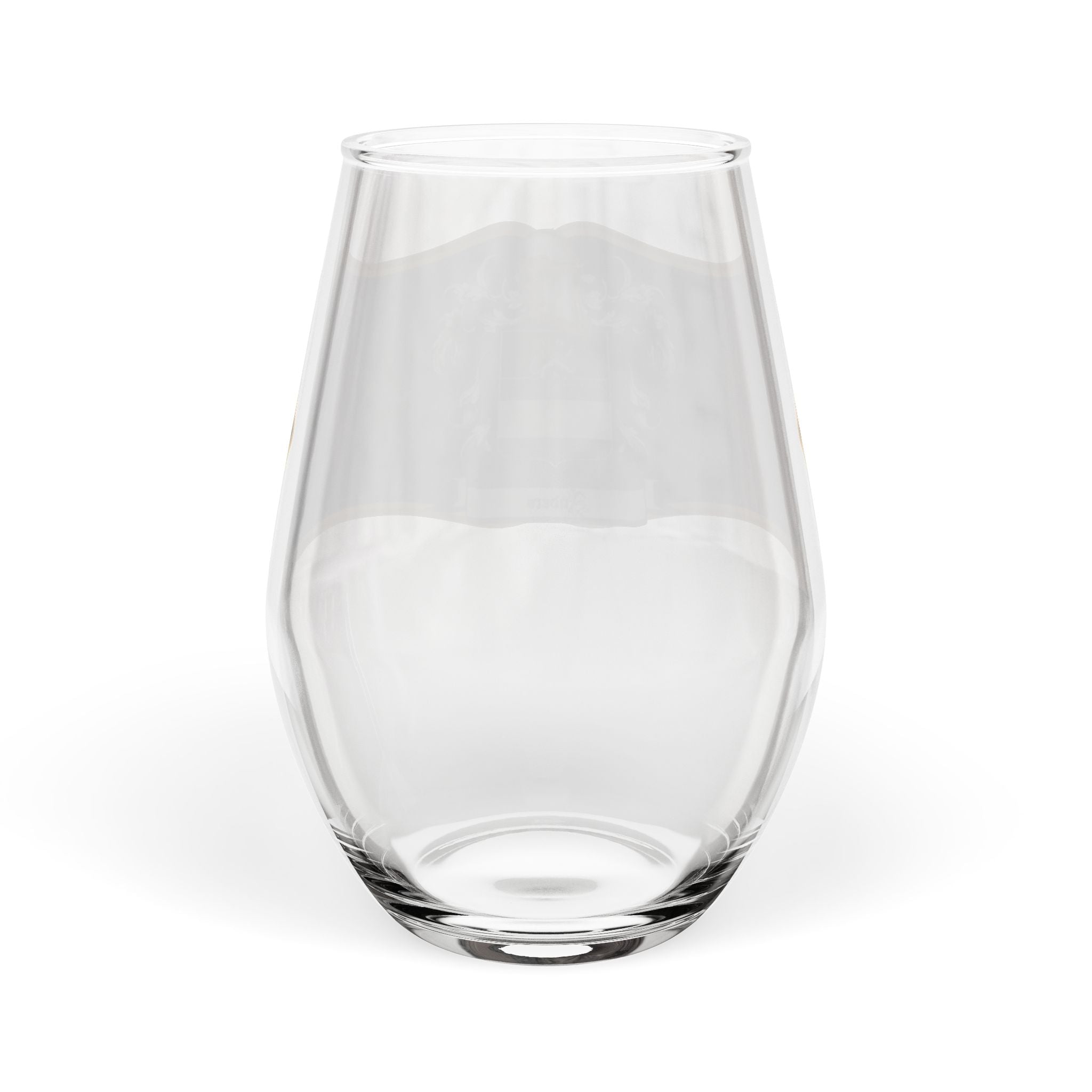 Anders Family Crest Stemless Wine Glass  11.75 oz