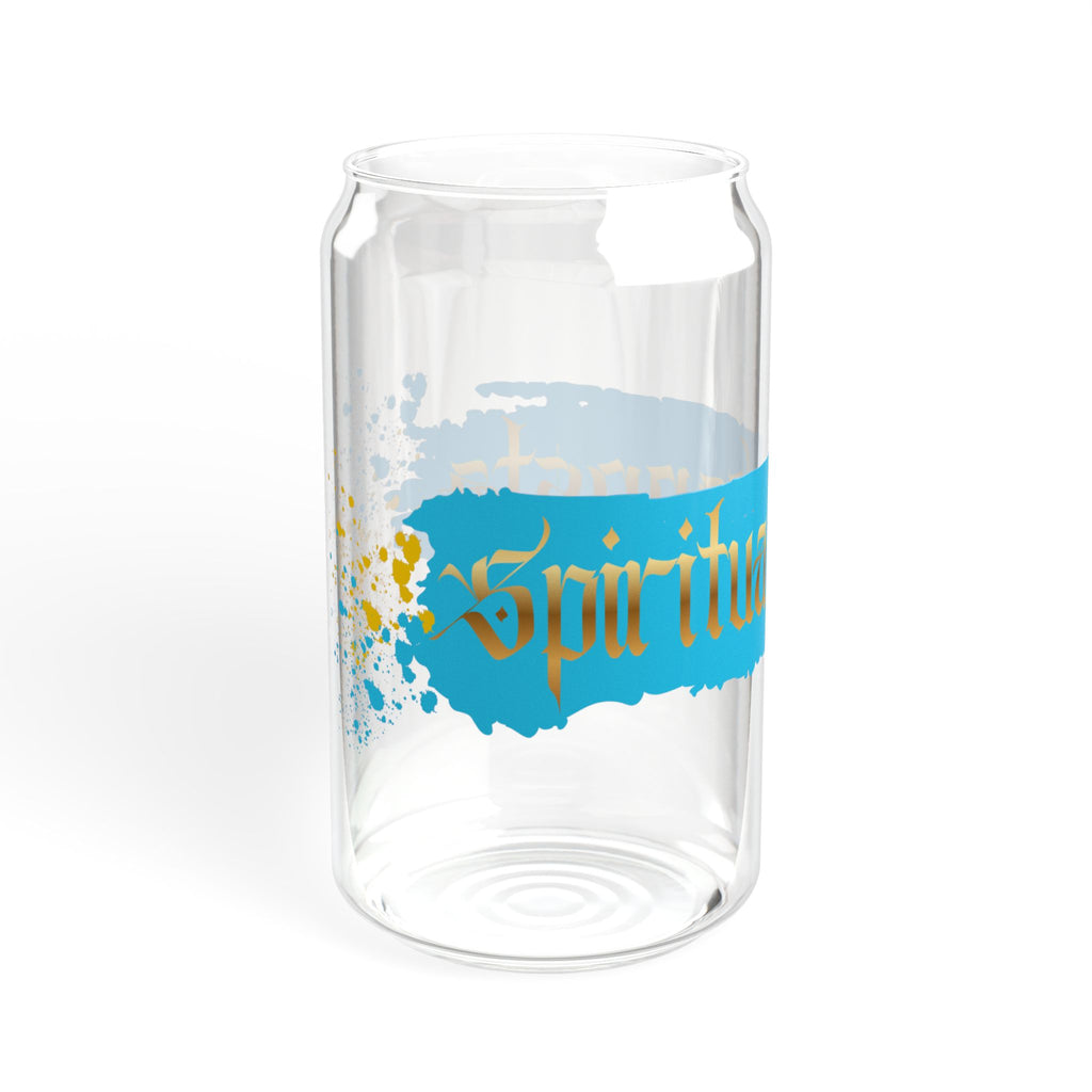 "Spiritual Gangsta" Sipper Glass, 16oz
