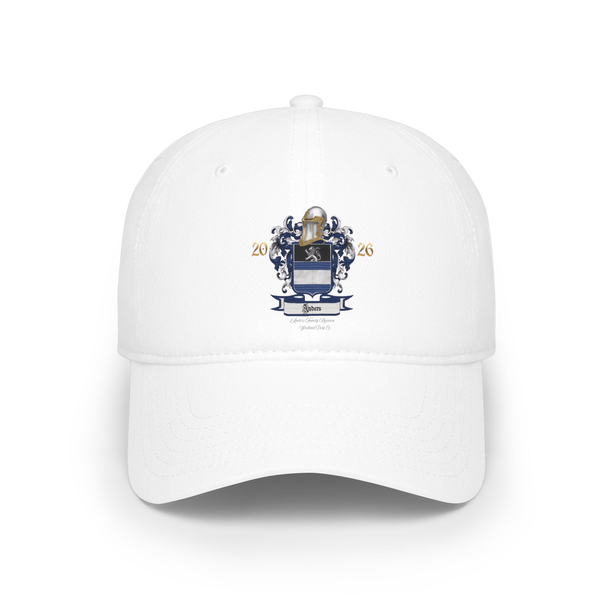 Anders Family Crest Baseball Cap - Personalized Heritage Low Profile Hat