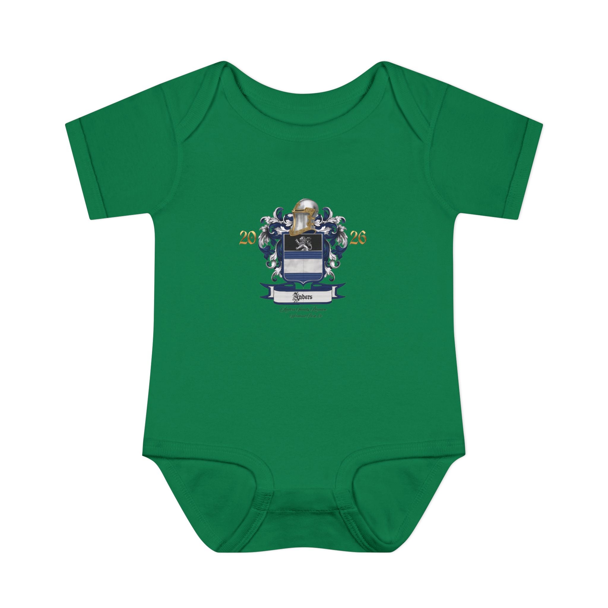 Infant Bodysuit Anders Family Crest - Baby Onesie (2026)