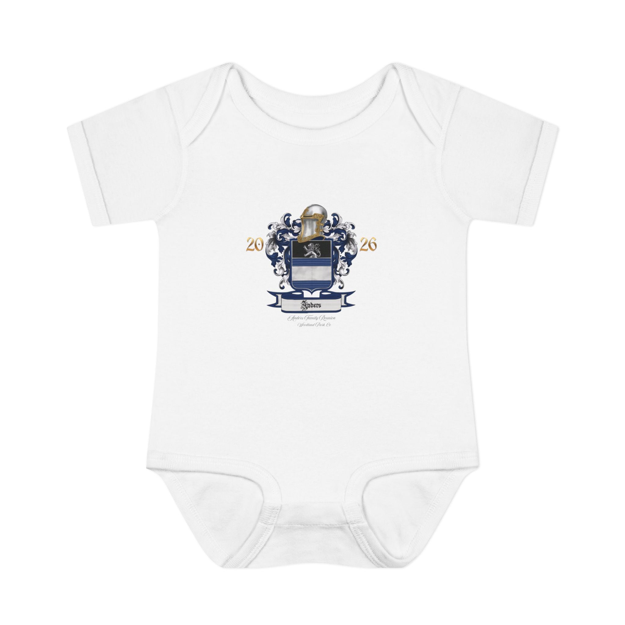 Infant Bodysuit Anders Family Crest - Baby Onesie (2026)