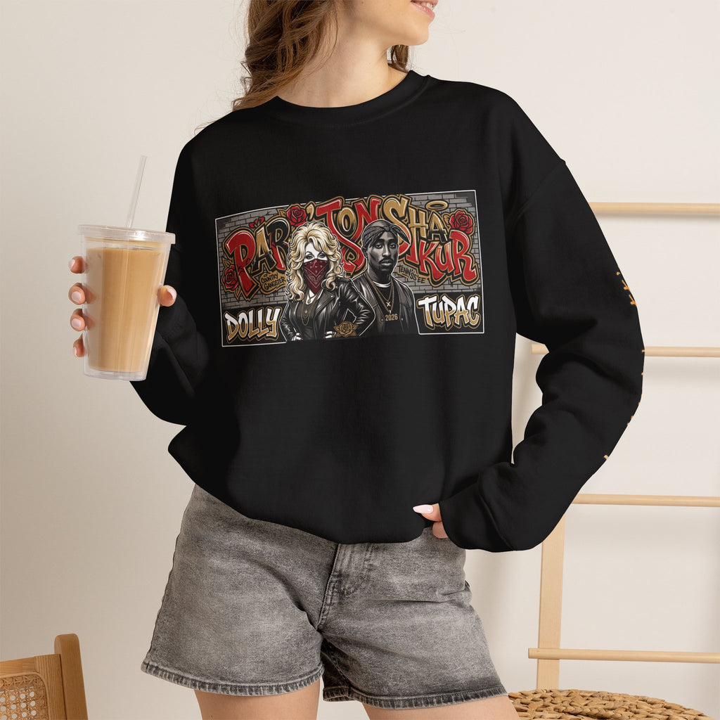 D.P. & T.S. Gangster Graffiti  2026 Tribune Crewneck Sweatshirt
