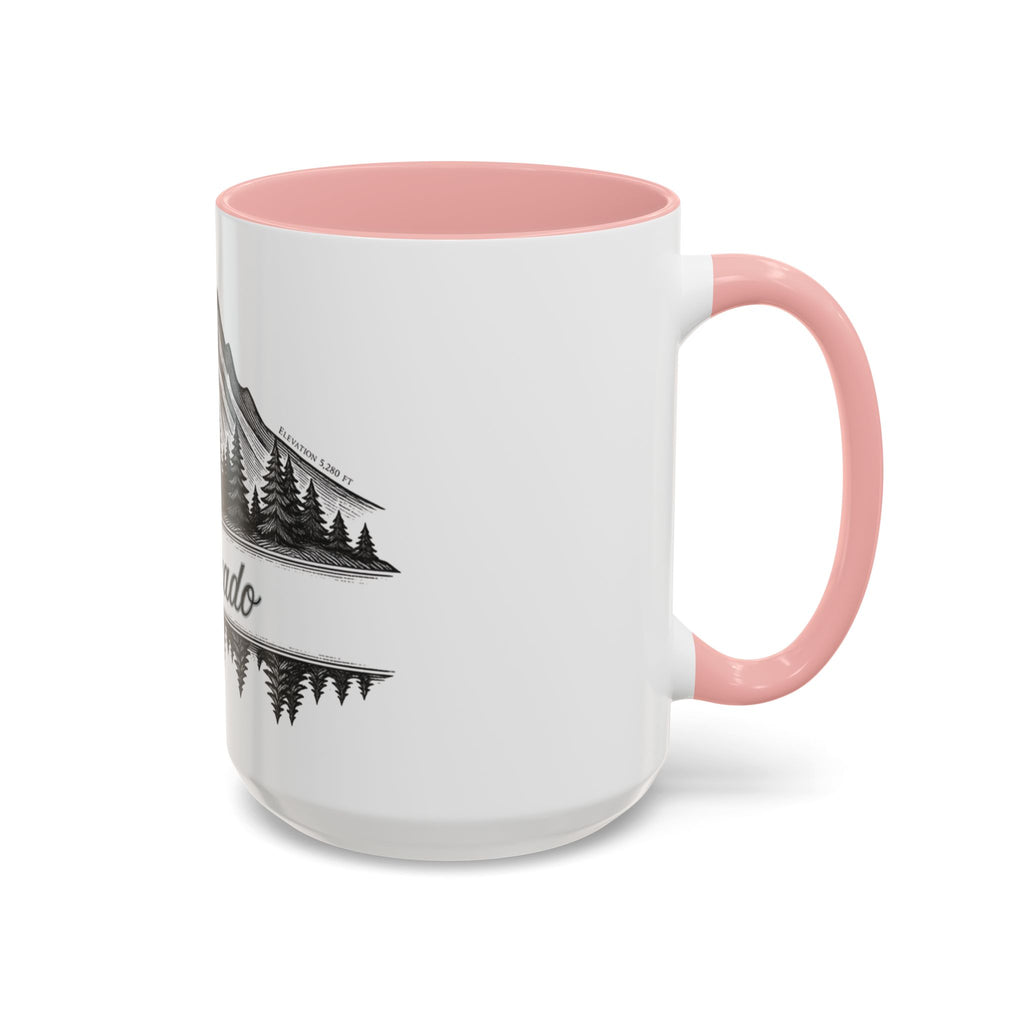 Colorado Mountain Coffee Mug — Scenic Woodland Travel Souvenir (11/15oz)