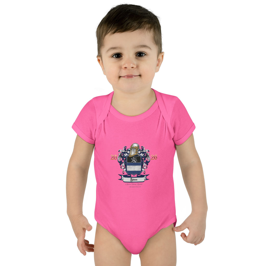 Infant Bodysuit Anders Family Crest - Baby Onesie (2026)