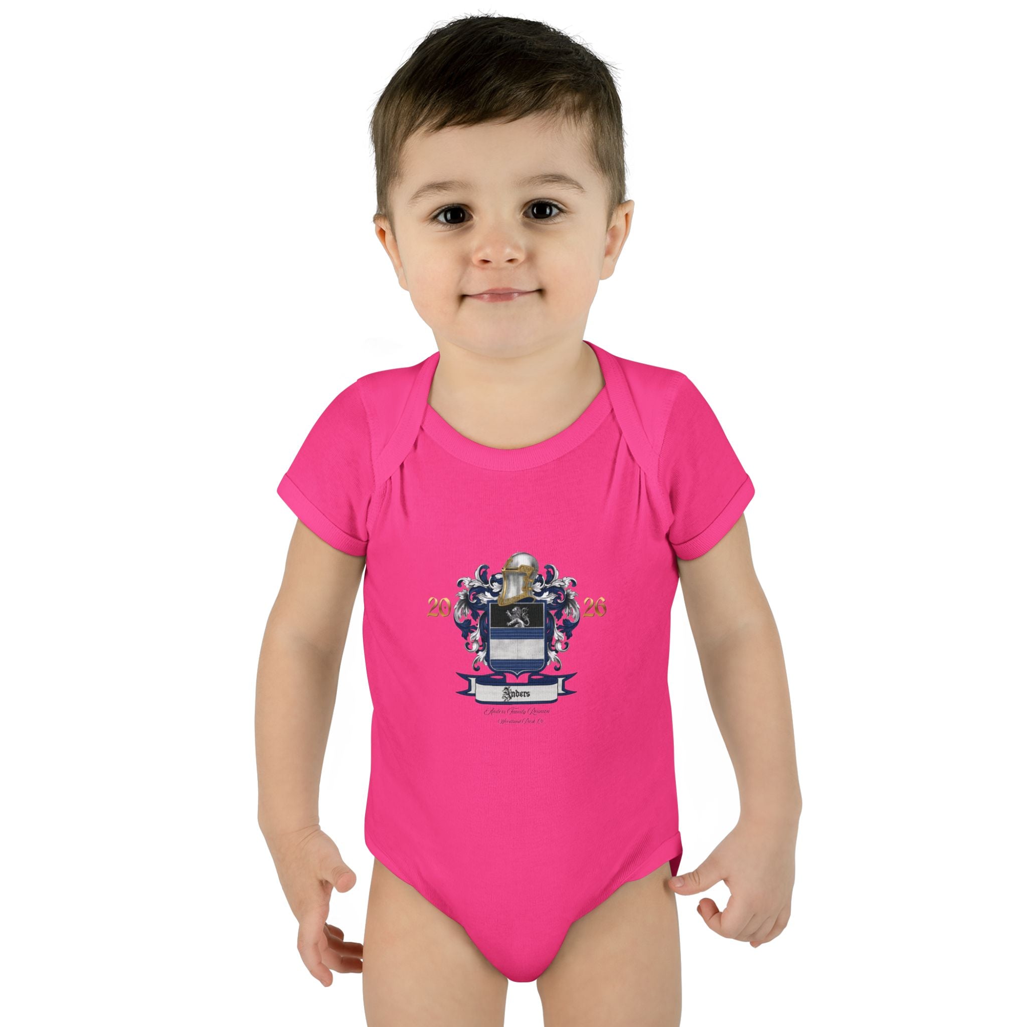 Infant Bodysuit Anders Family Crest - Baby Onesie (2026)