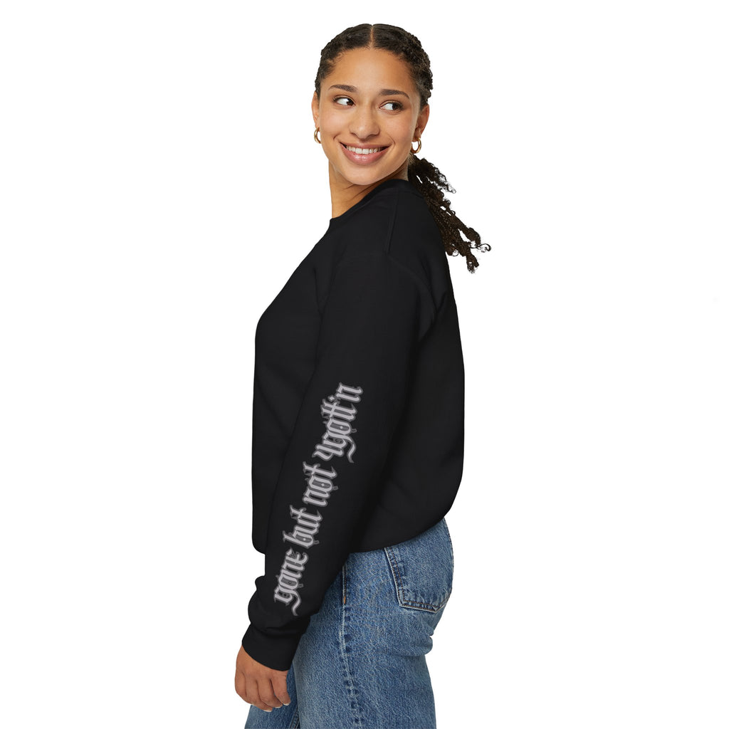 D.P. Nashville Nocturne Crewneck Sweatshirt — The Country Gangster Graphic Spray Painting Pullover