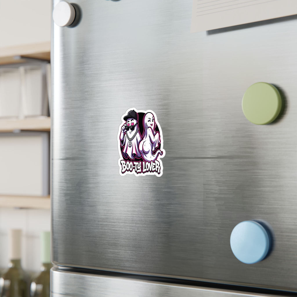 Boo-ty Lover Ghost Halloween Decal Sticker- Keep'n It Real