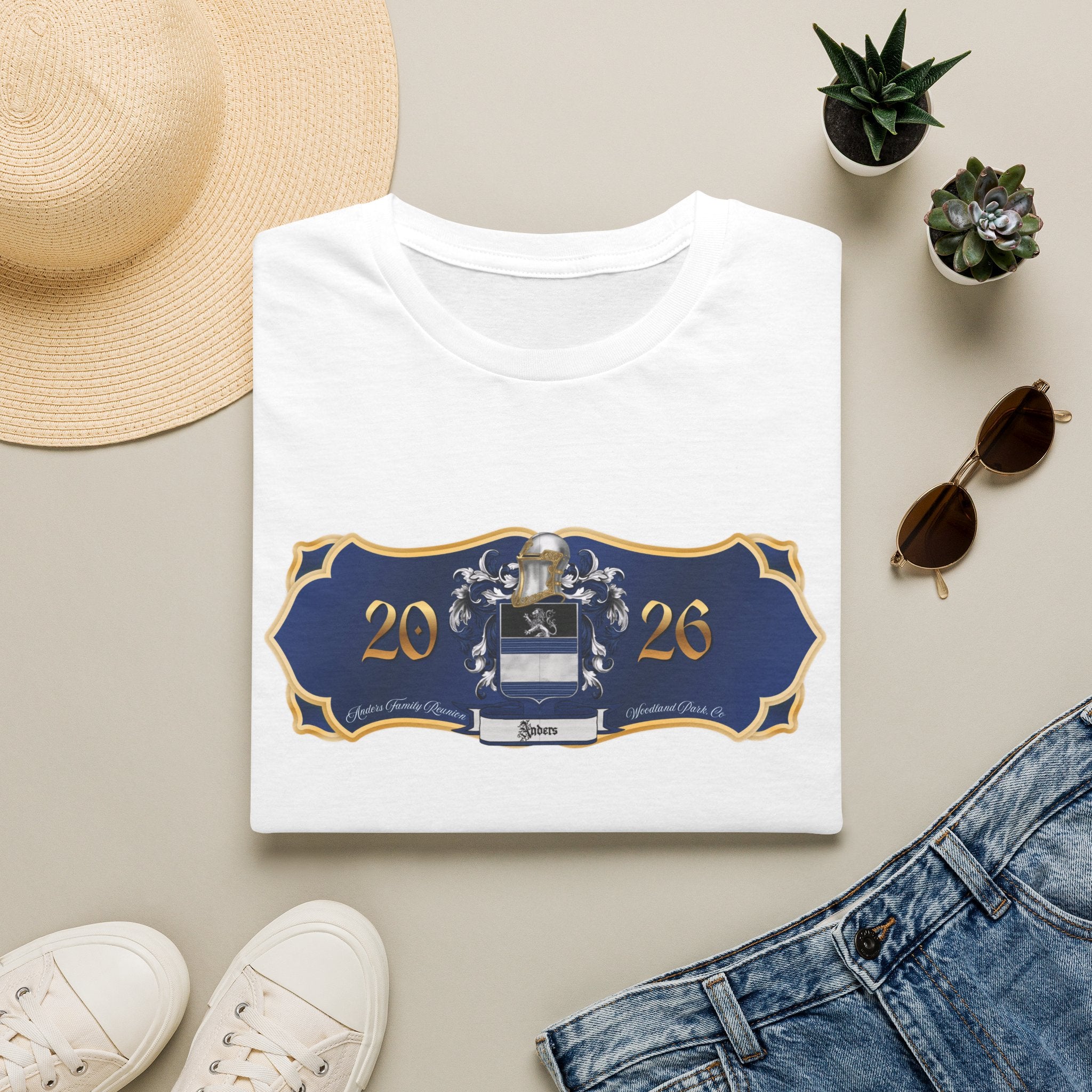 Anders Family Crest T-Shirt Soft Cotton (original)