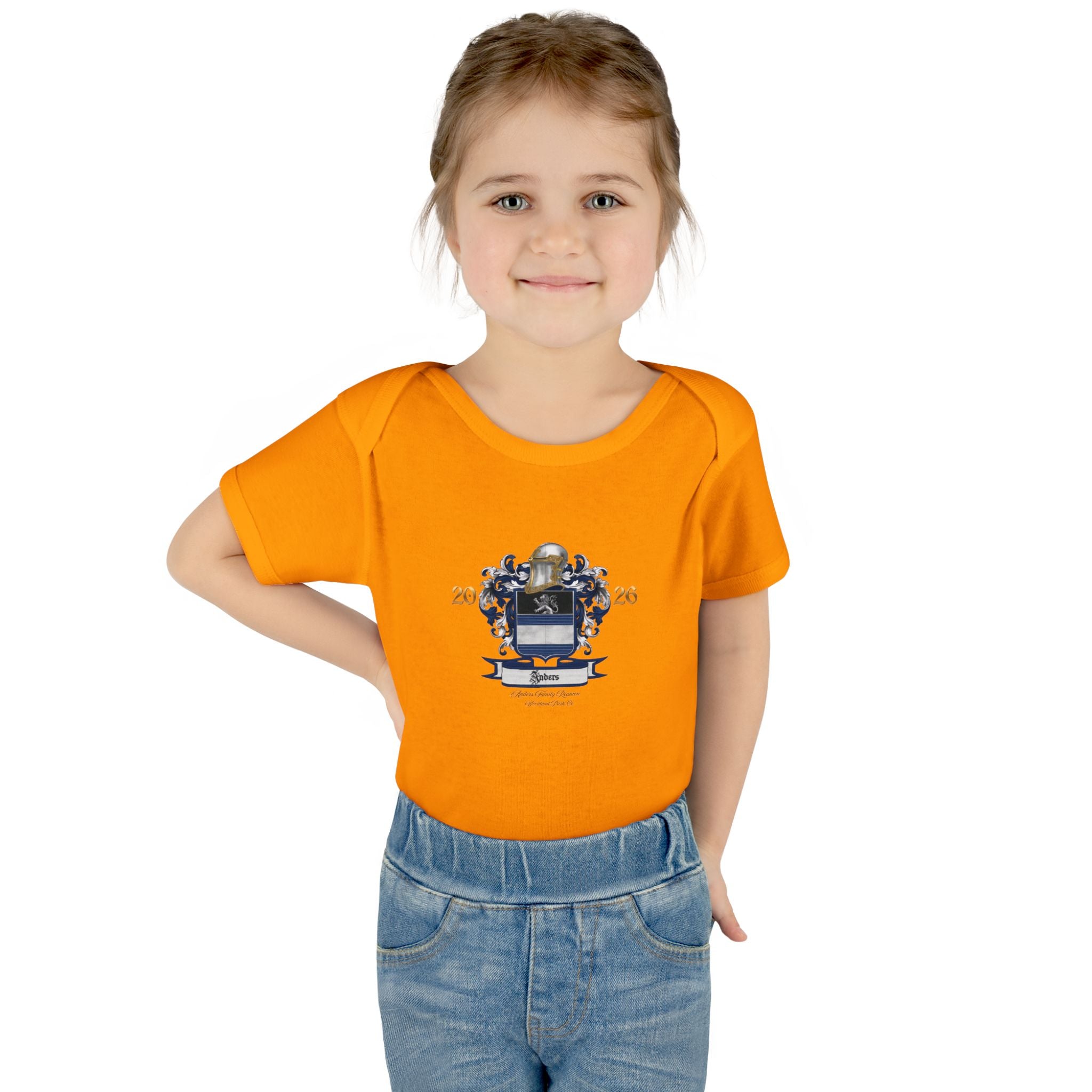 Infant Bodysuit Anders Family Crest - Baby Onesie (2026)
