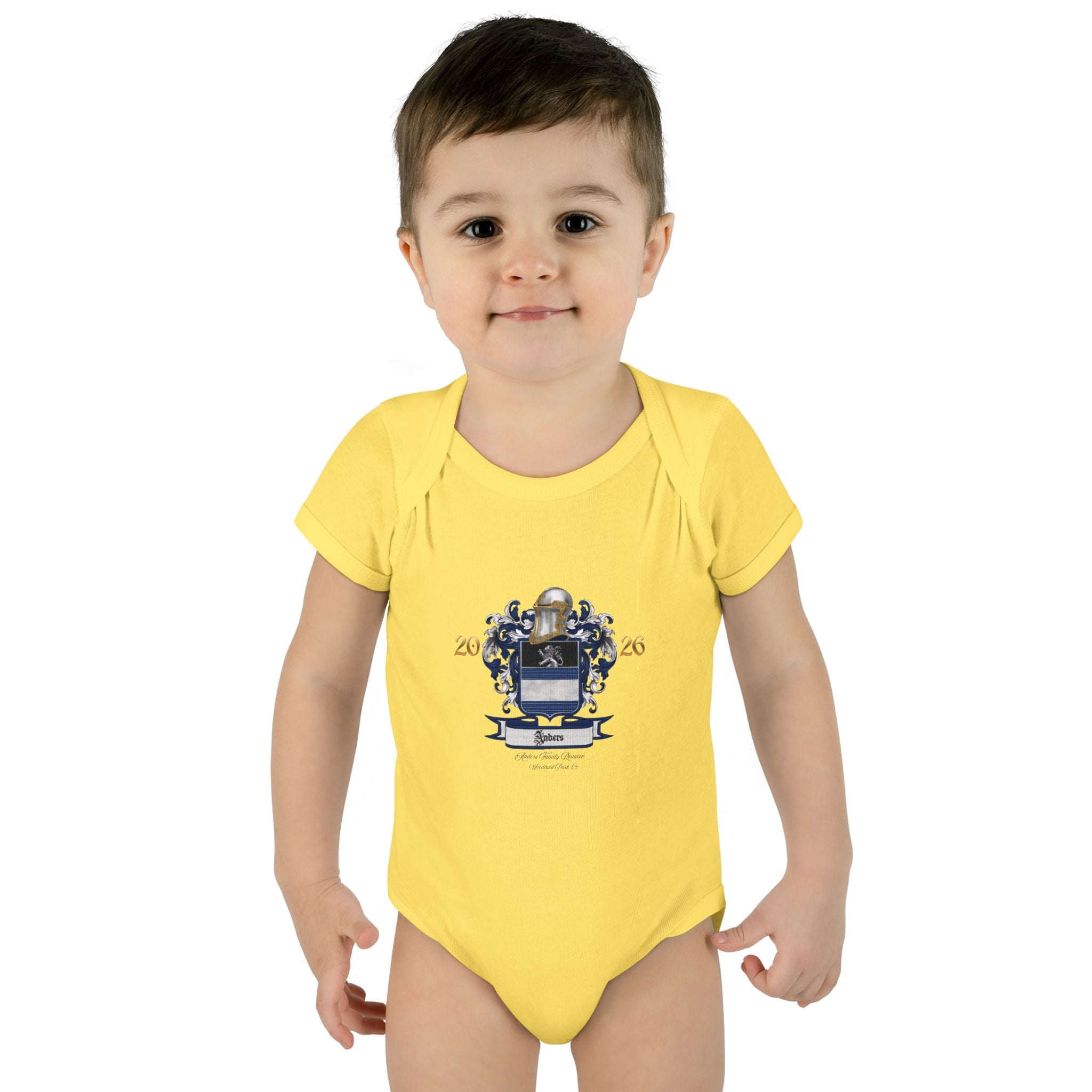 Infant Bodysuit Anders Family Crest - Baby Onesie (2026)