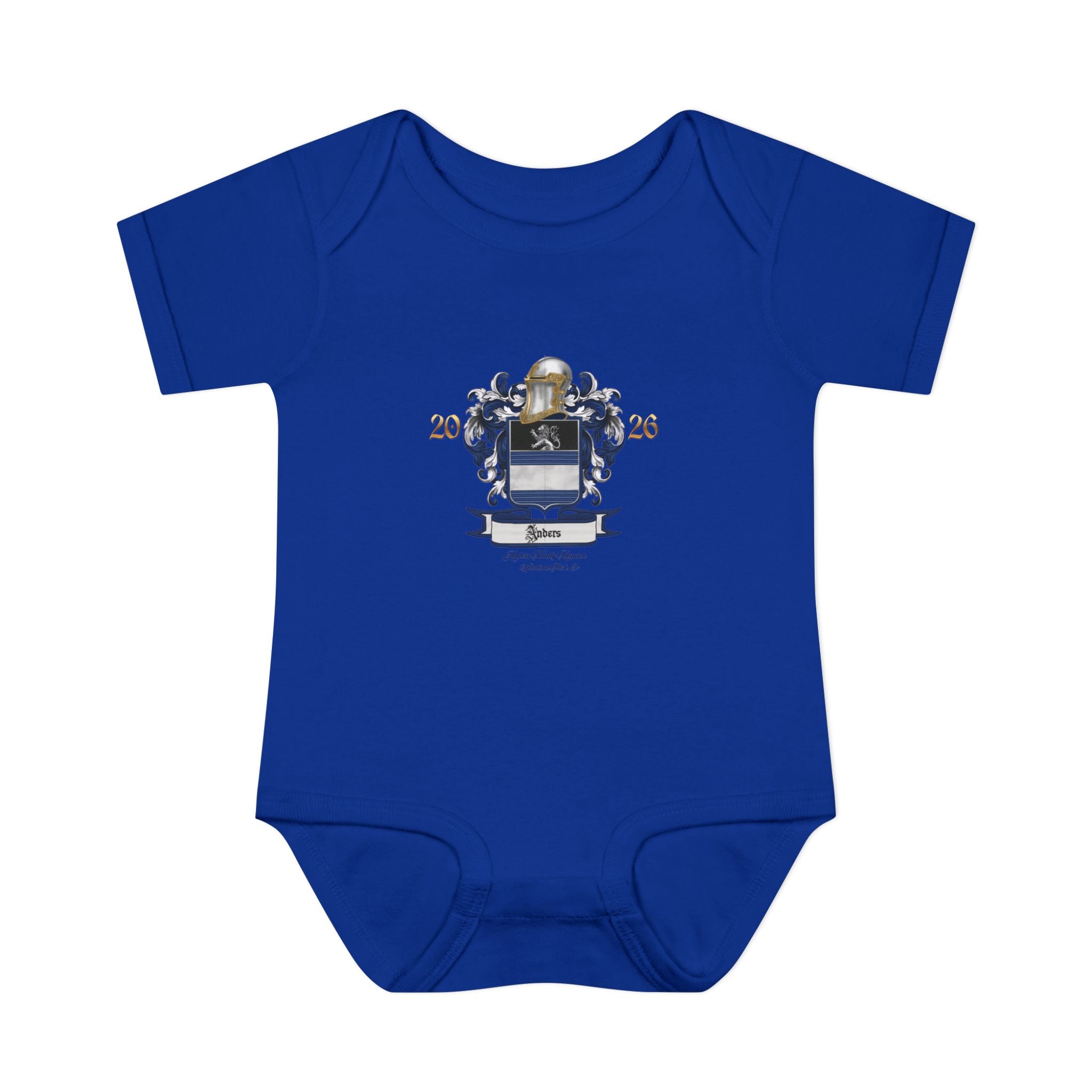 Infant Bodysuit Anders Family Crest - Baby Onesie (2026)