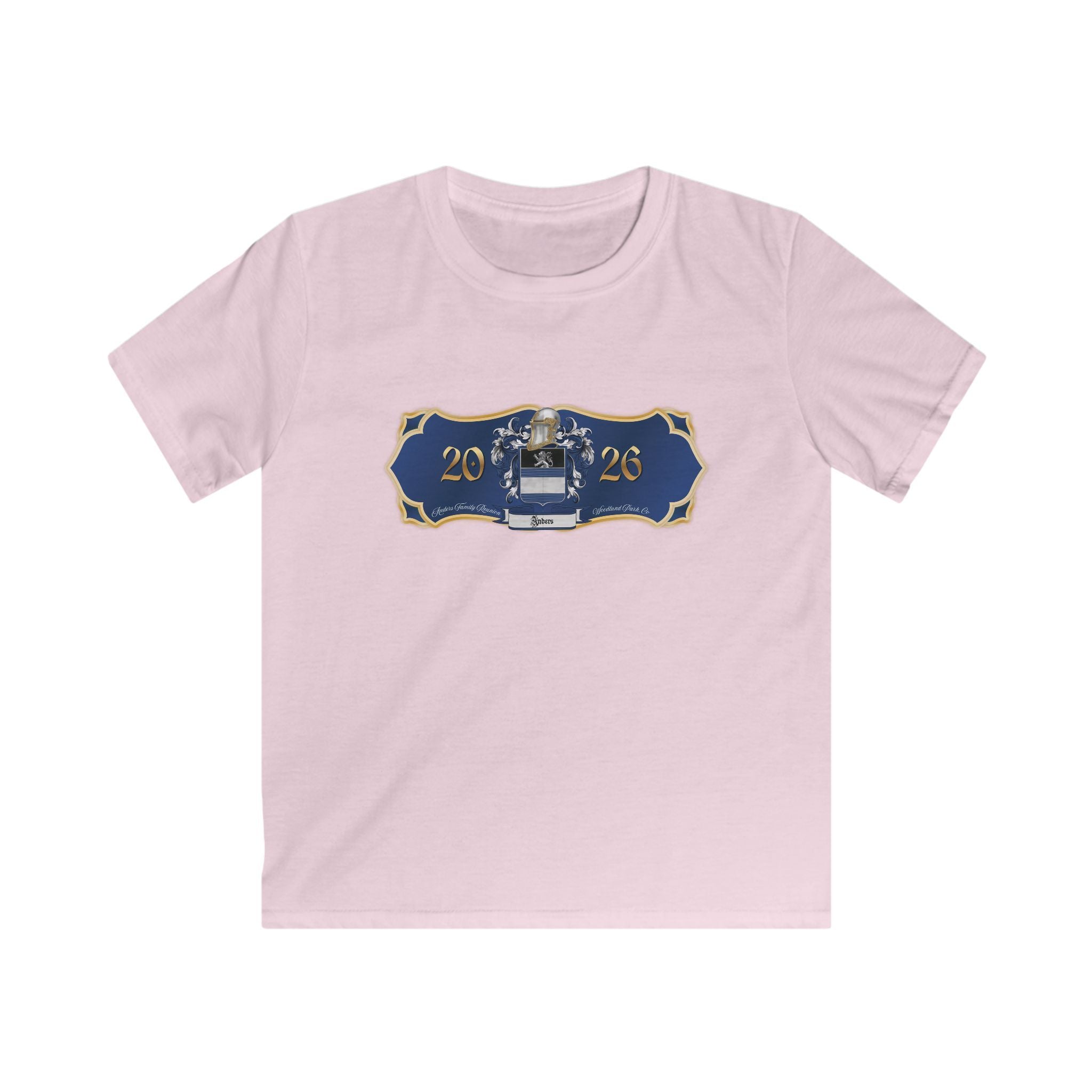 Anders Family Crest Kids Tee (original)