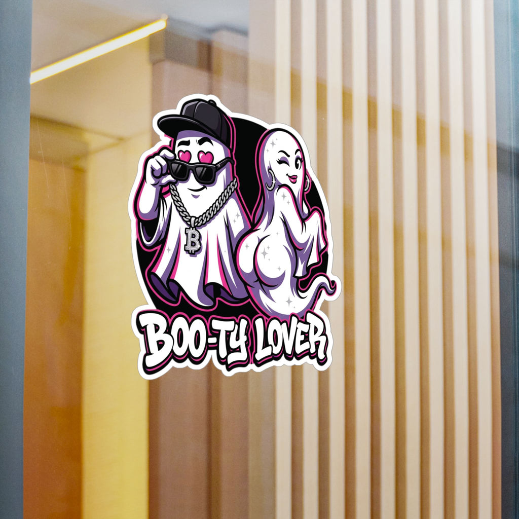 Boo-ty Lover Ghost Halloween Decal Sticker- Keep'n It Real