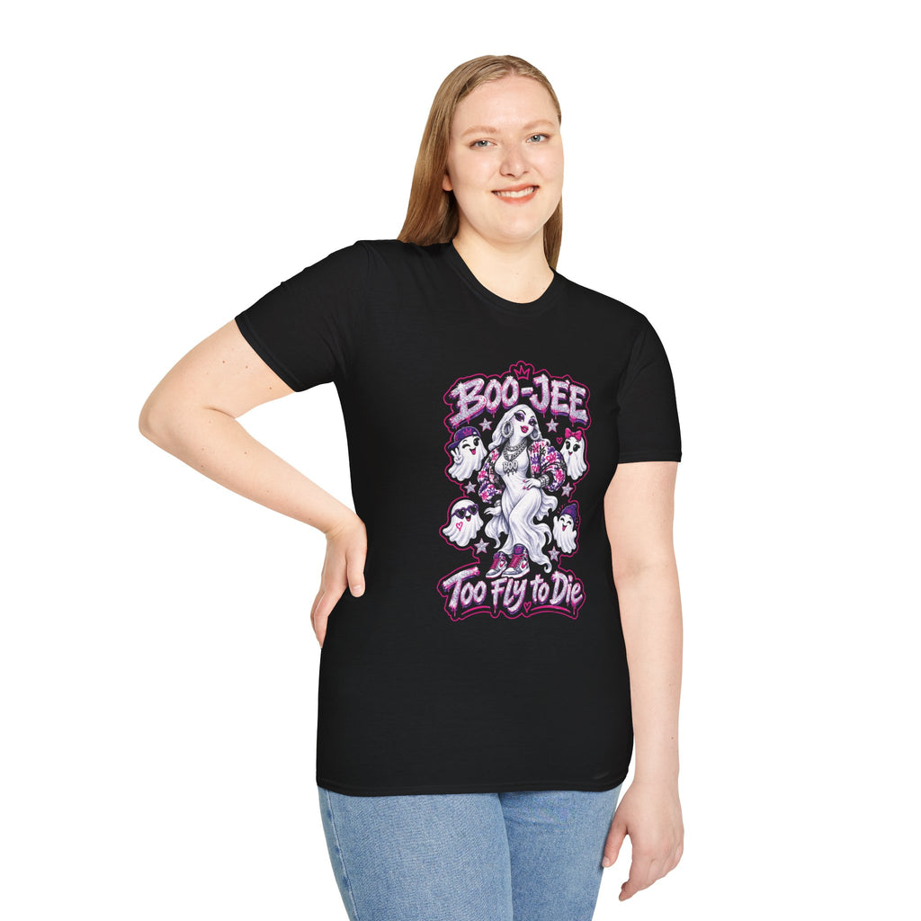 Boo-Jee Bling Ghost Halloween Tee | Keep’n It Real