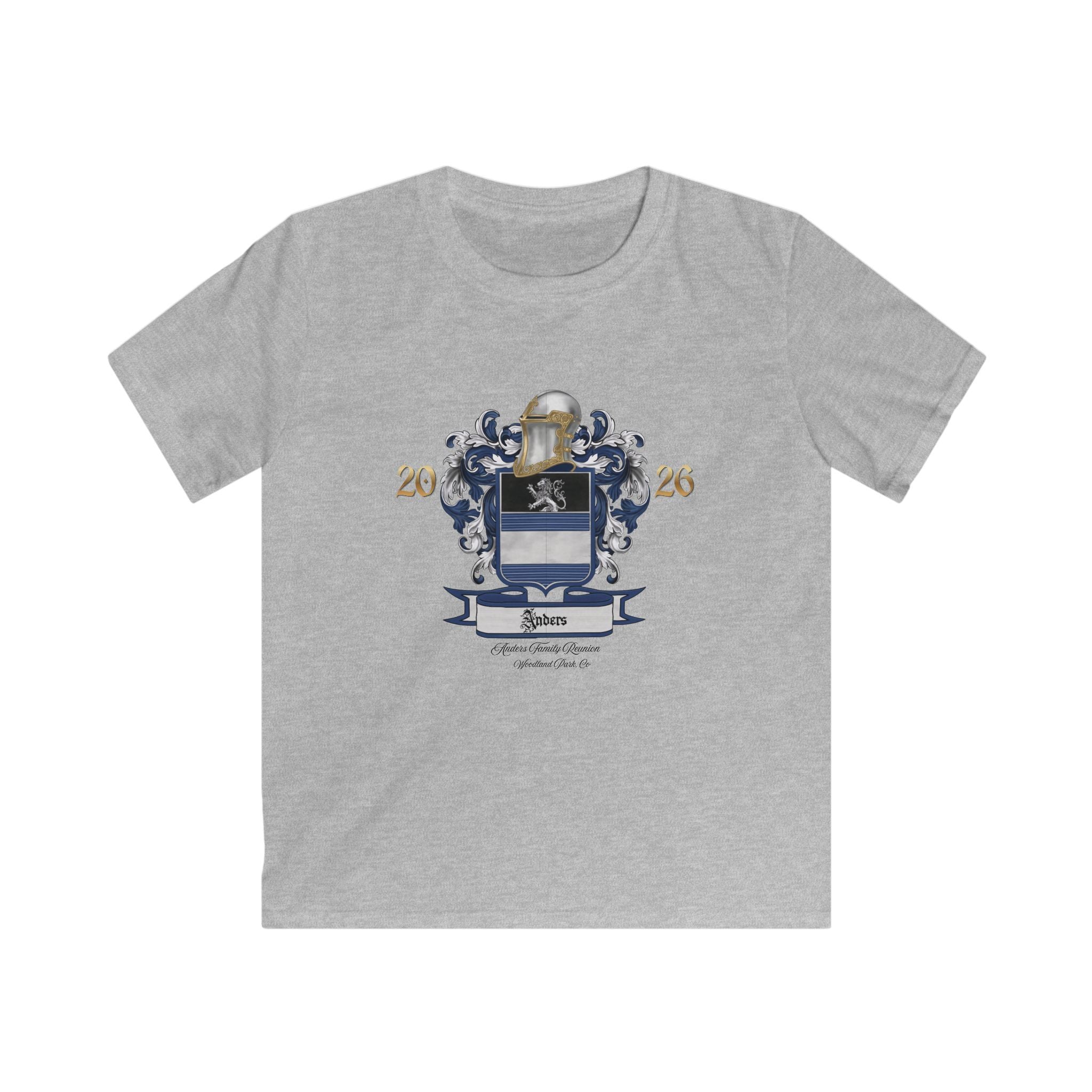 Anders Family Crest Kids Tee (simple)